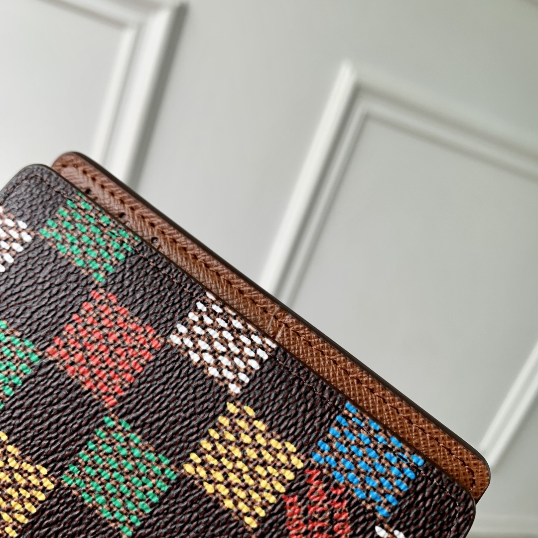 l0vis Vvtt0n lvers damier wallet-n00138-11.1 x 1 x 7.5cm