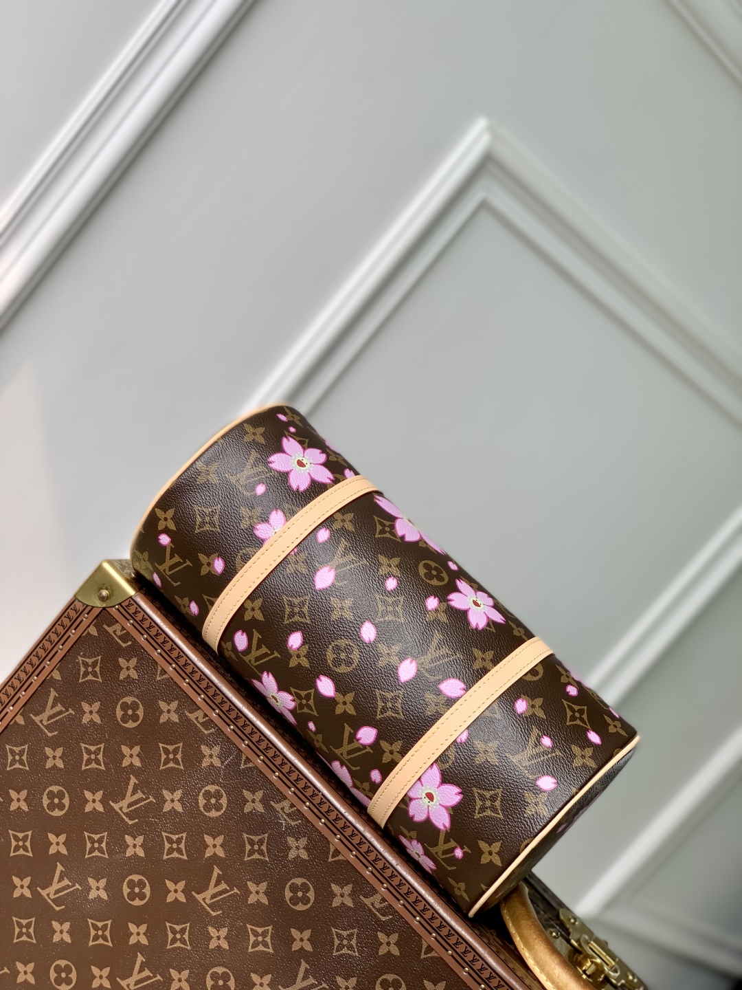 l0vis Vvtt0n m13097 papillon handbag-27*13*13cm