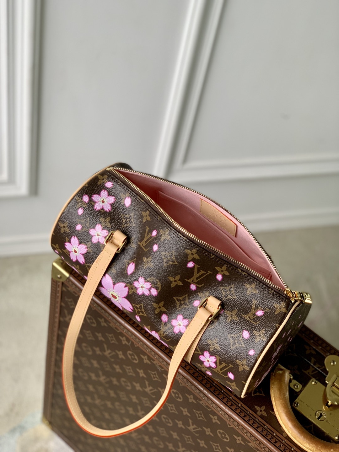 l0vis Vvtt0n m13097 papillon handbag-27*13*13cm