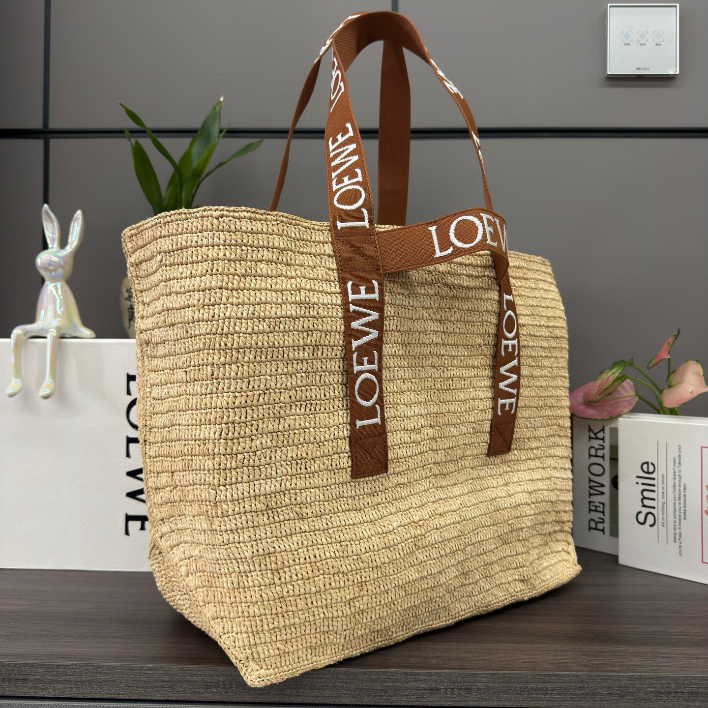 Puzzle Fold Shopper Bag -50*19*32CＭ
