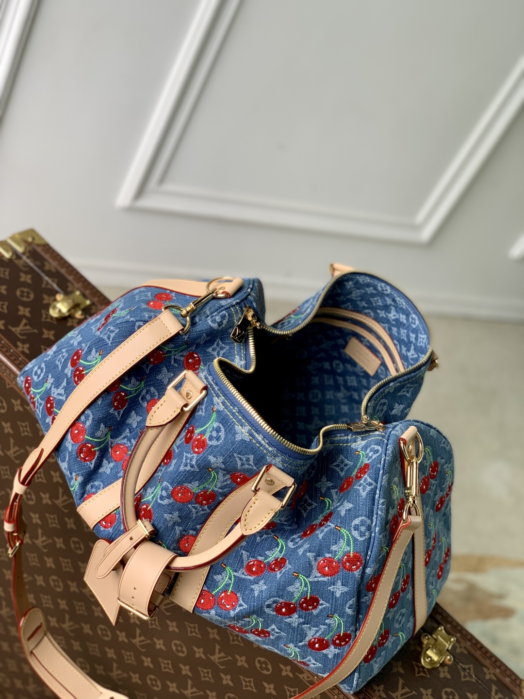 l0vis Vvtt0n keepall bandoulière 45-m13875-45 × 27 × 20cm