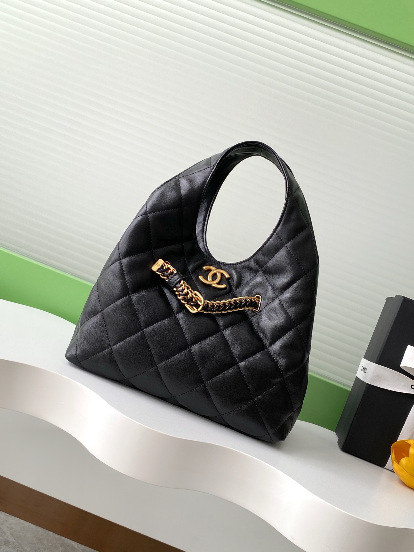 Ch@nel 2025SS Hobo Handbags-AS5411-25*20*13CM