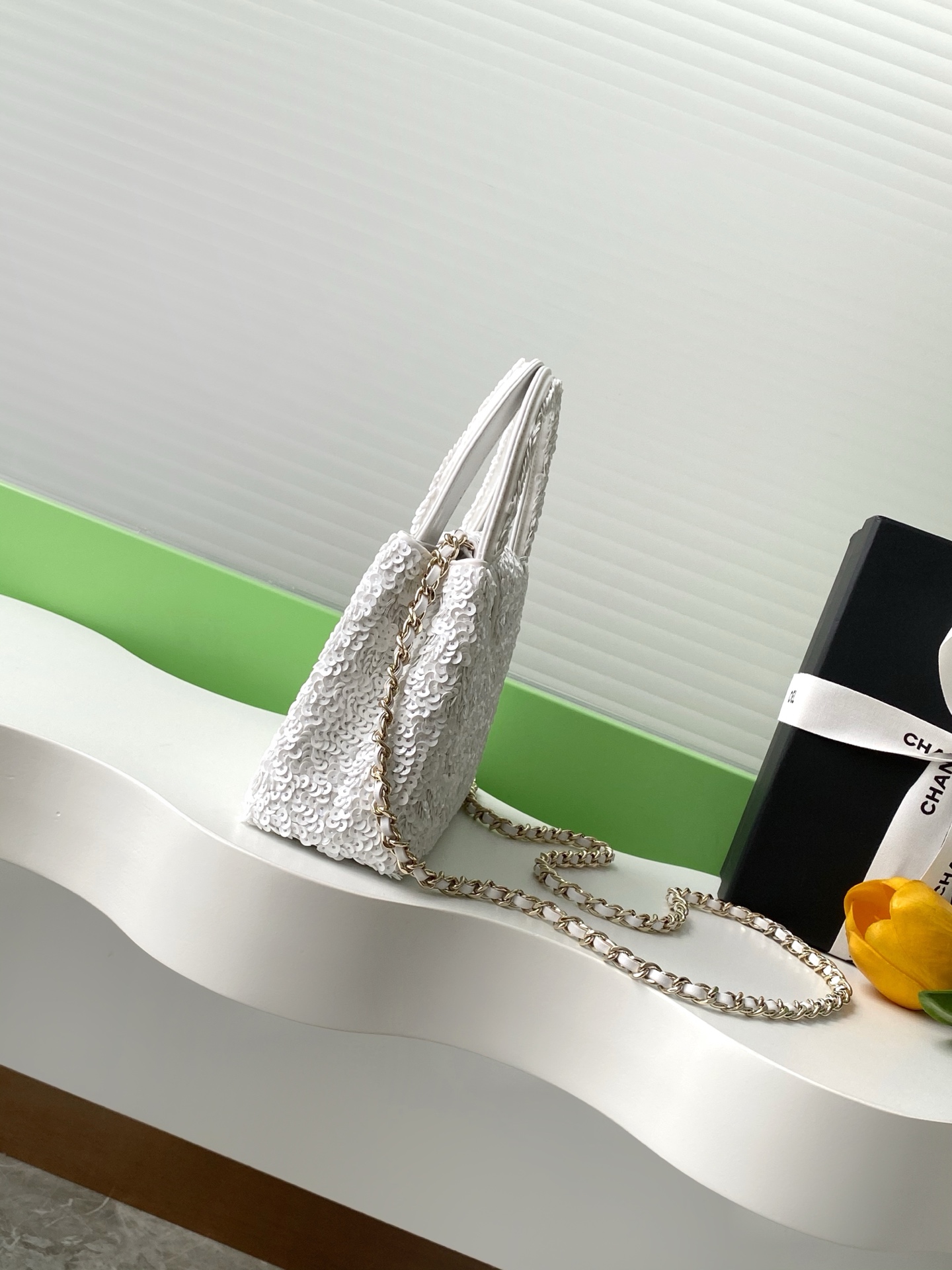 Ch@Nel Kelly Chain Bag-AS4416-13*19*7CM
