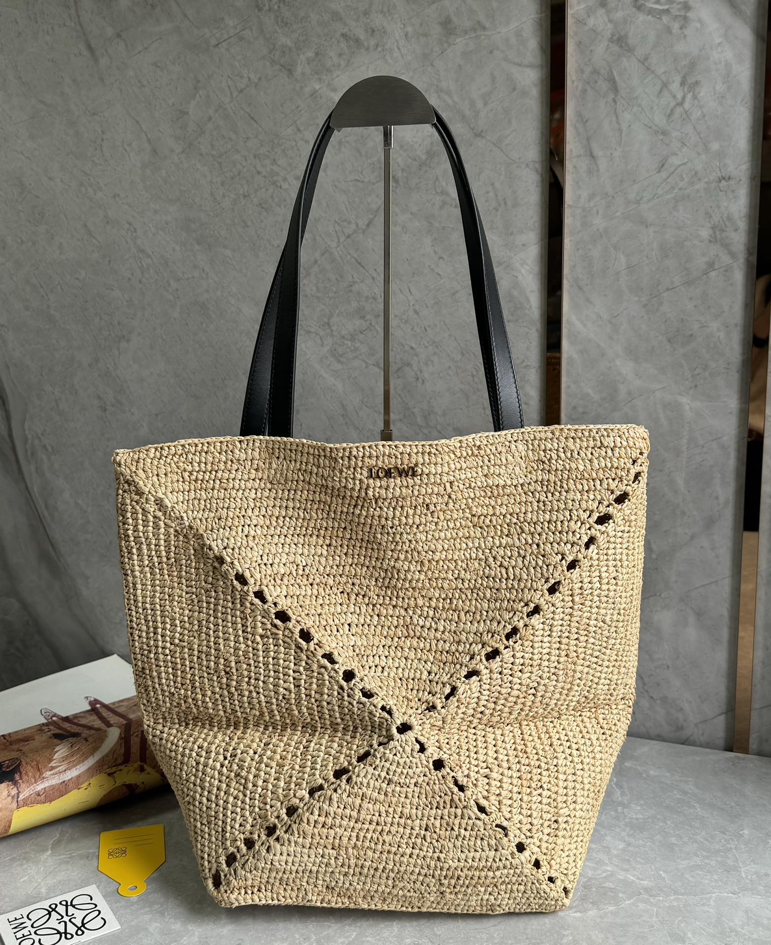Puzzle Fold Tote Bag -31*24.5*15CＭ