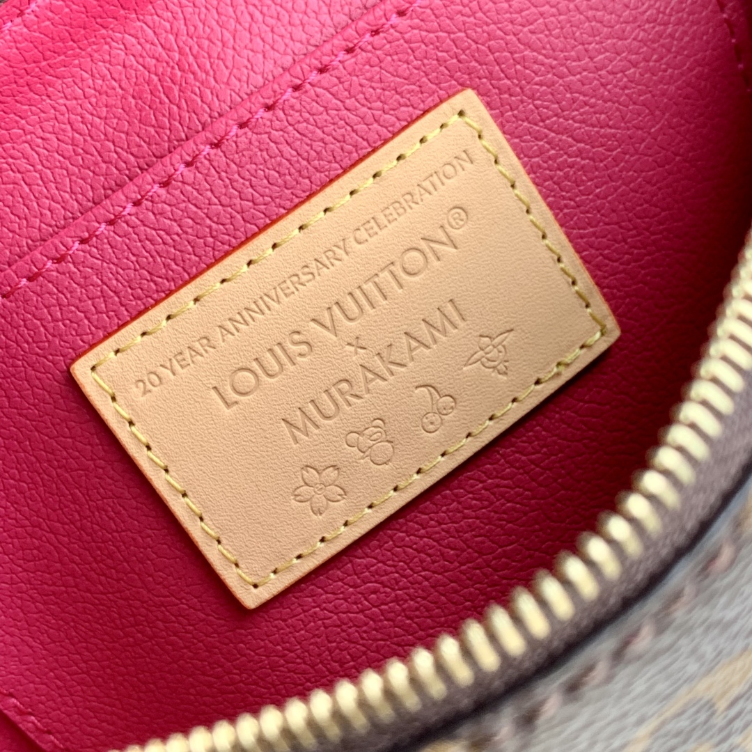 LV x TM Cosmetic Pouch -12 x 6 x 19CM