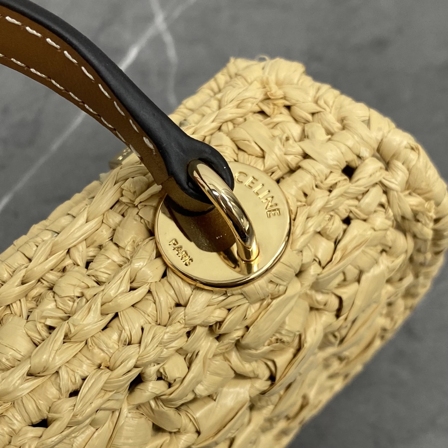 Ceili Teen Lola in Raffia Effect Textile-20x11.5x5CM