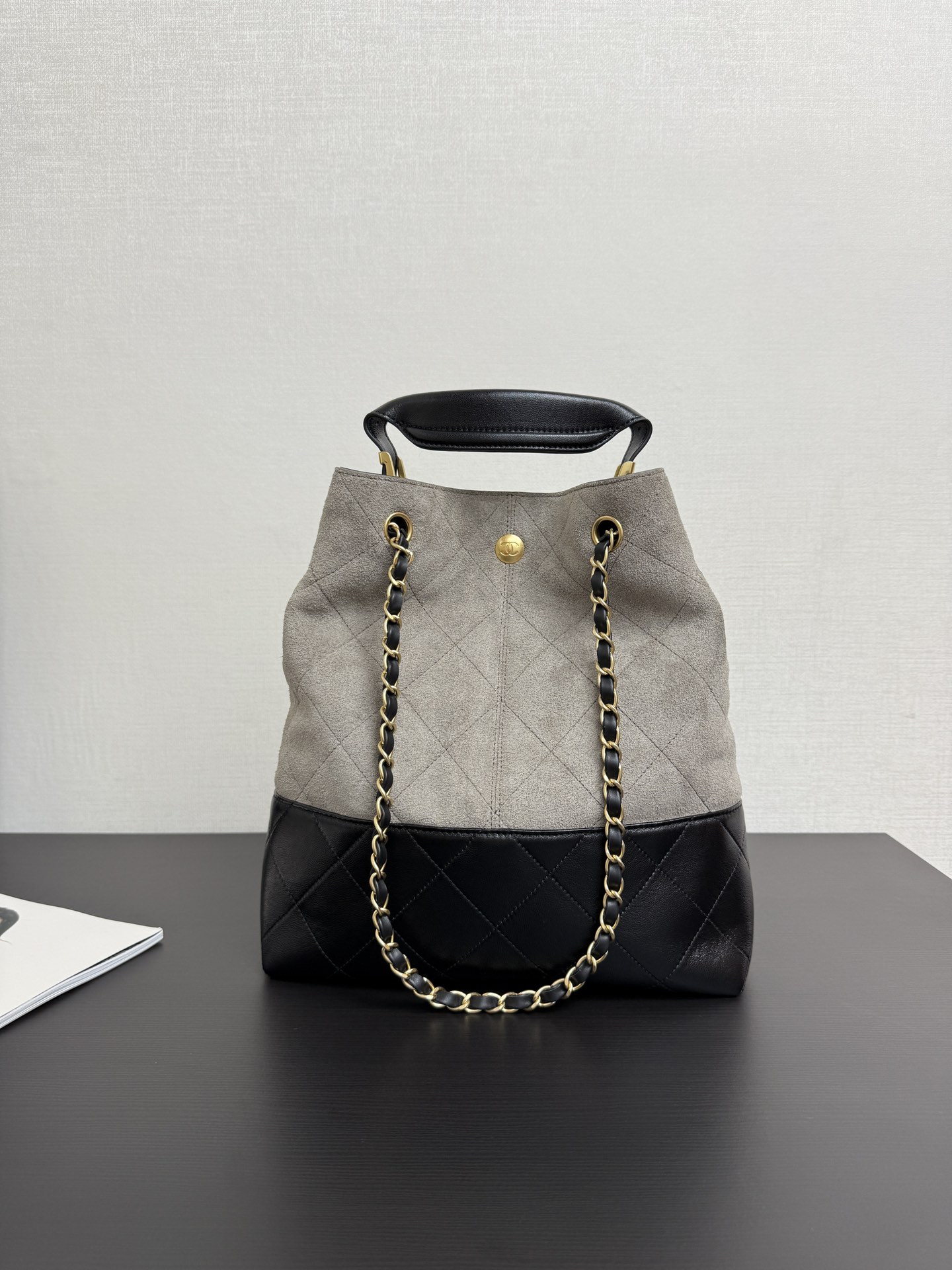 Ch@nel 2025SS Shopping Bag-31*28*12CM