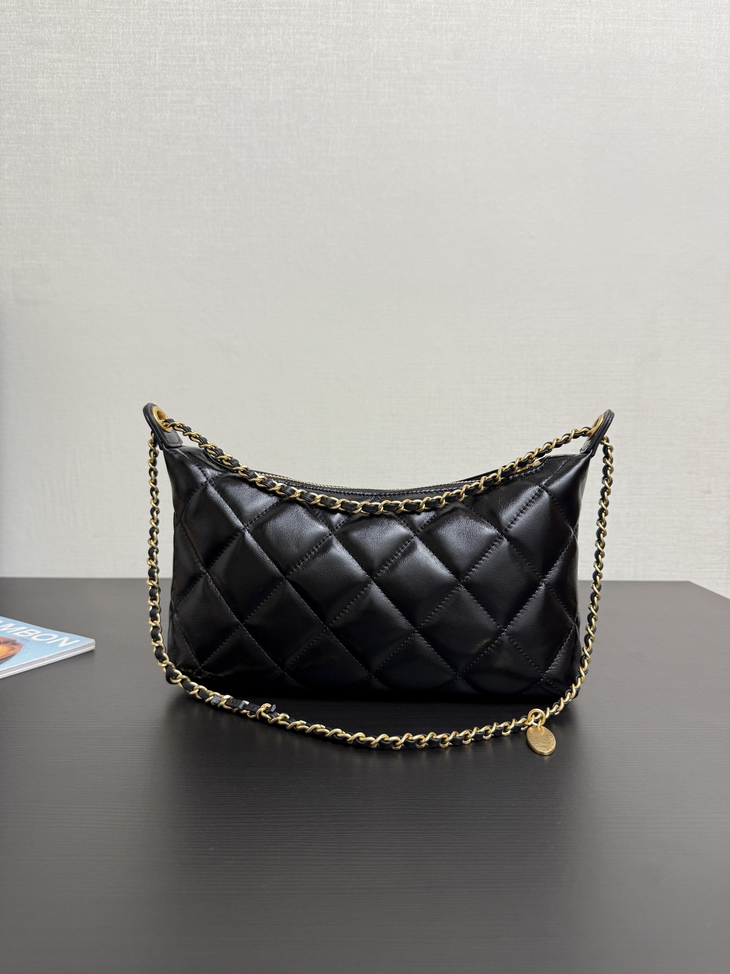 Ch@nel 2025SS Hobo Bag-25*15*5.5CM