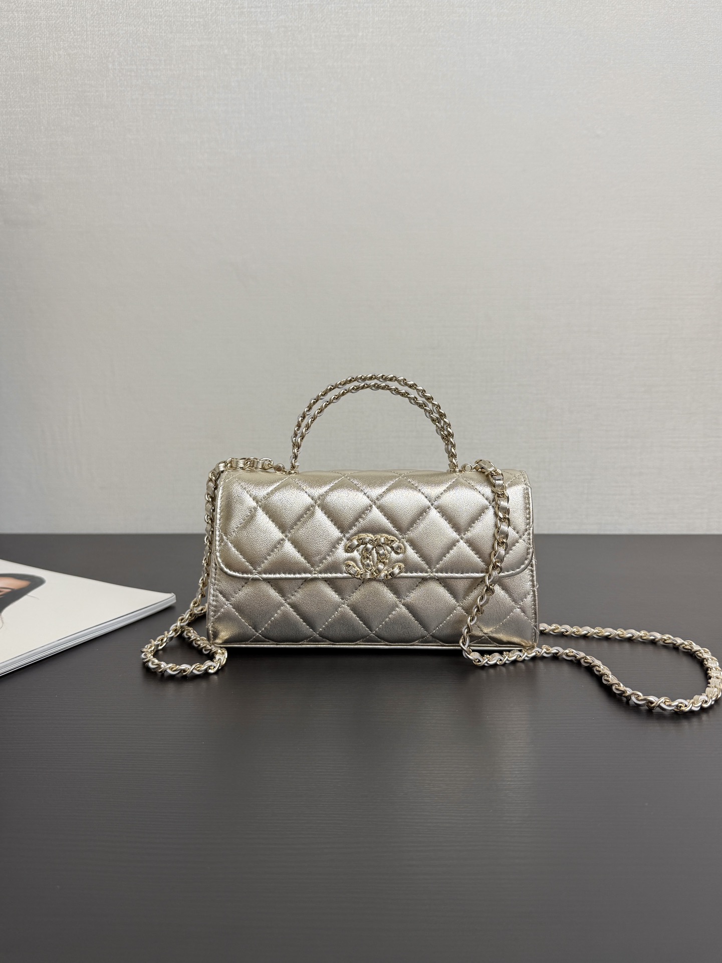 Ch@Nel Kelly Chain Bag-18*10*4.5CM