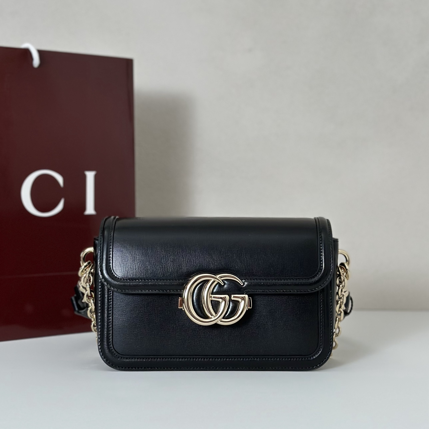 Gv*c go shoulder bag-21.5*14*9cm