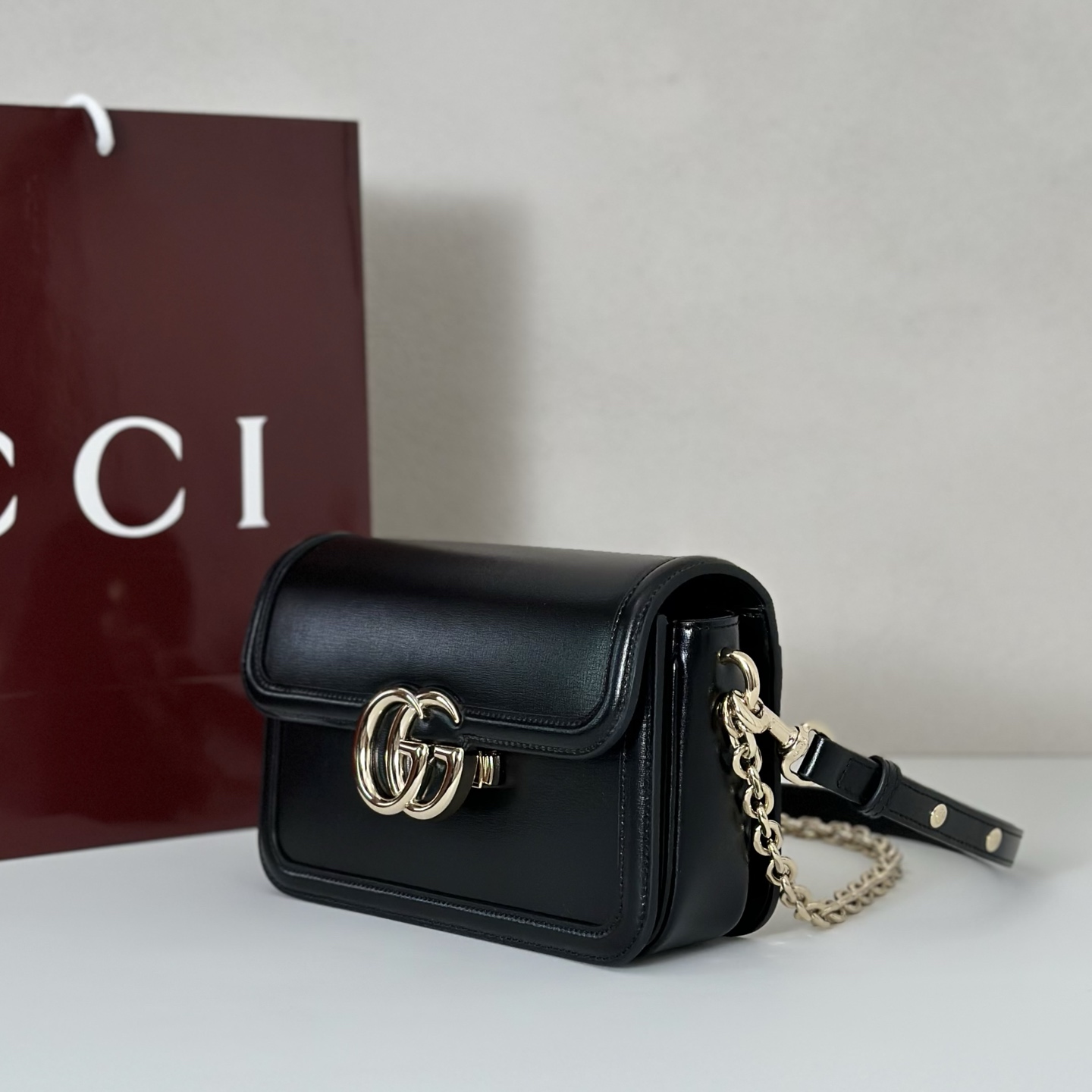 Gv*c go shoulder bag-21.5*14*9cm