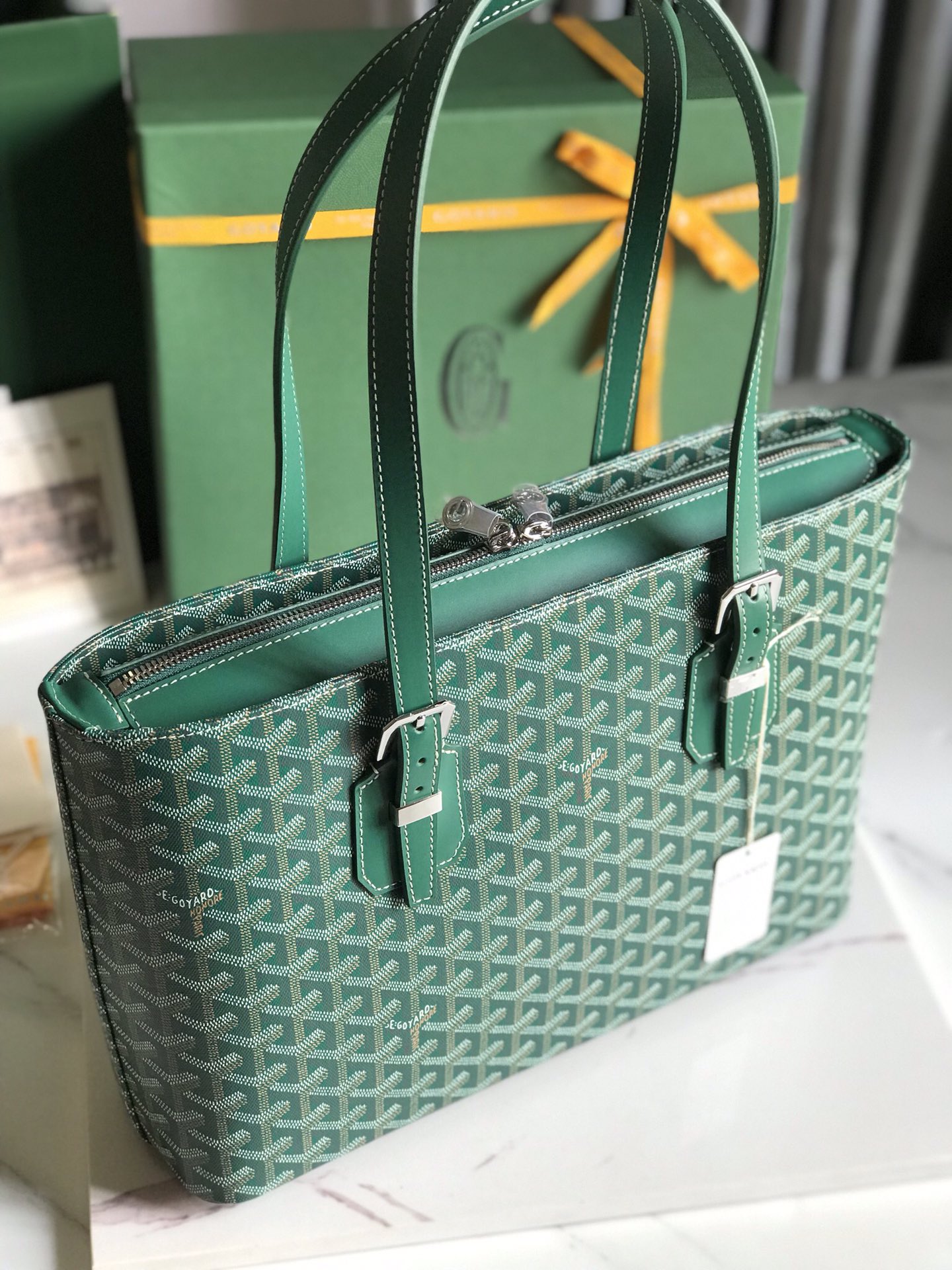 G09ard vintage tote bag-35.5*24.5*10cm