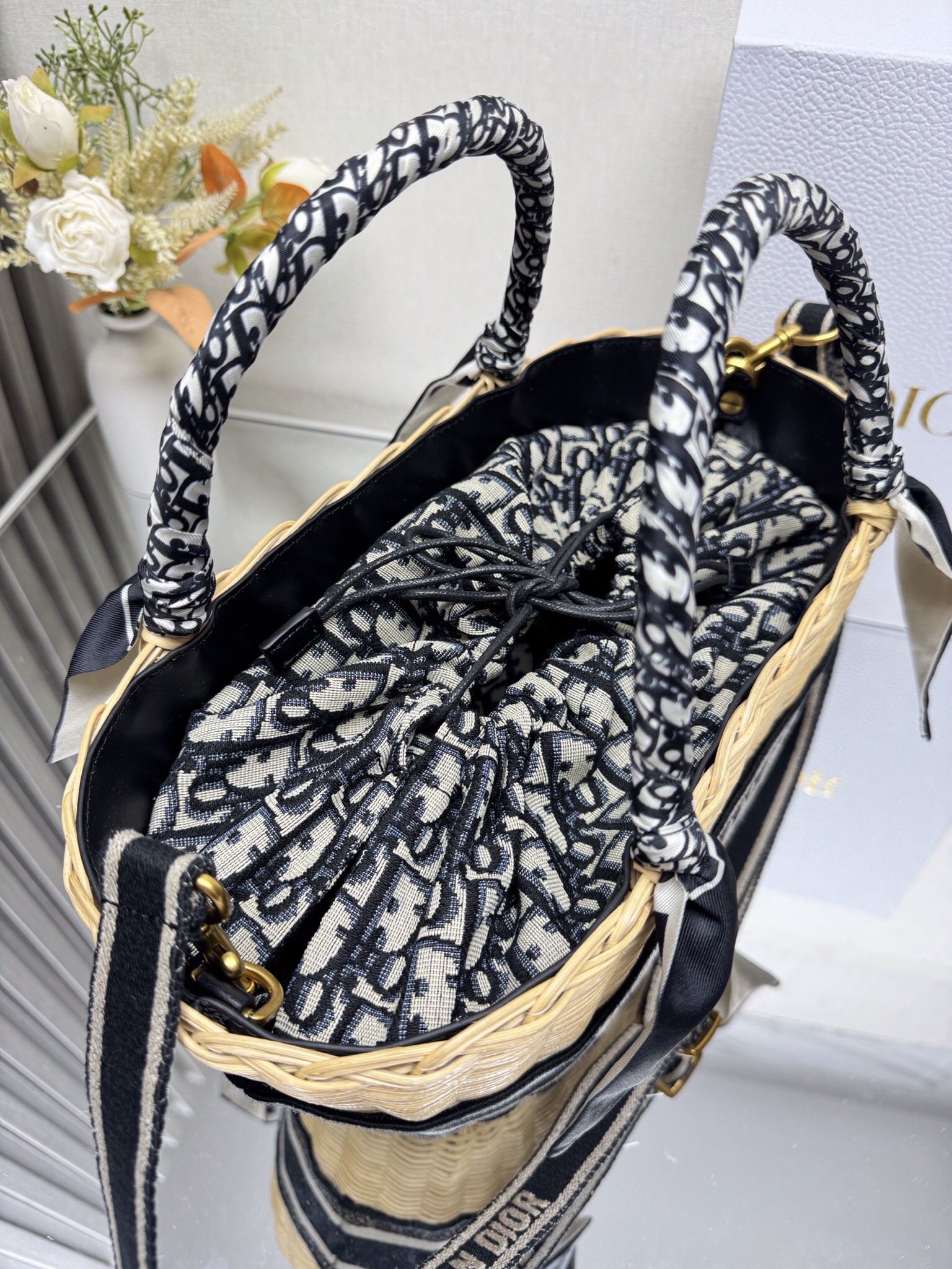 *Diro Oblique Panier Chapeau Bag-27*20*13CM