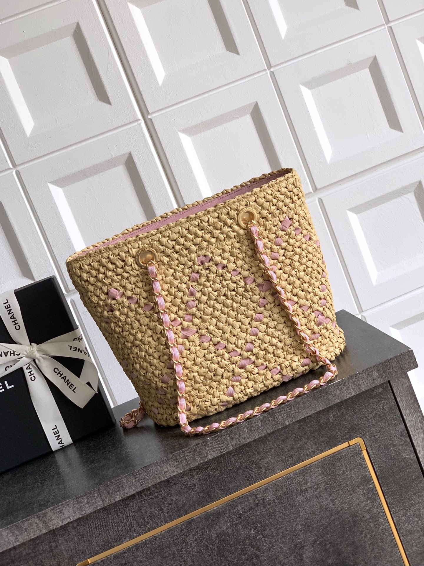 Ch@nel Shopping Bag-32×23×14&41×27×15CM