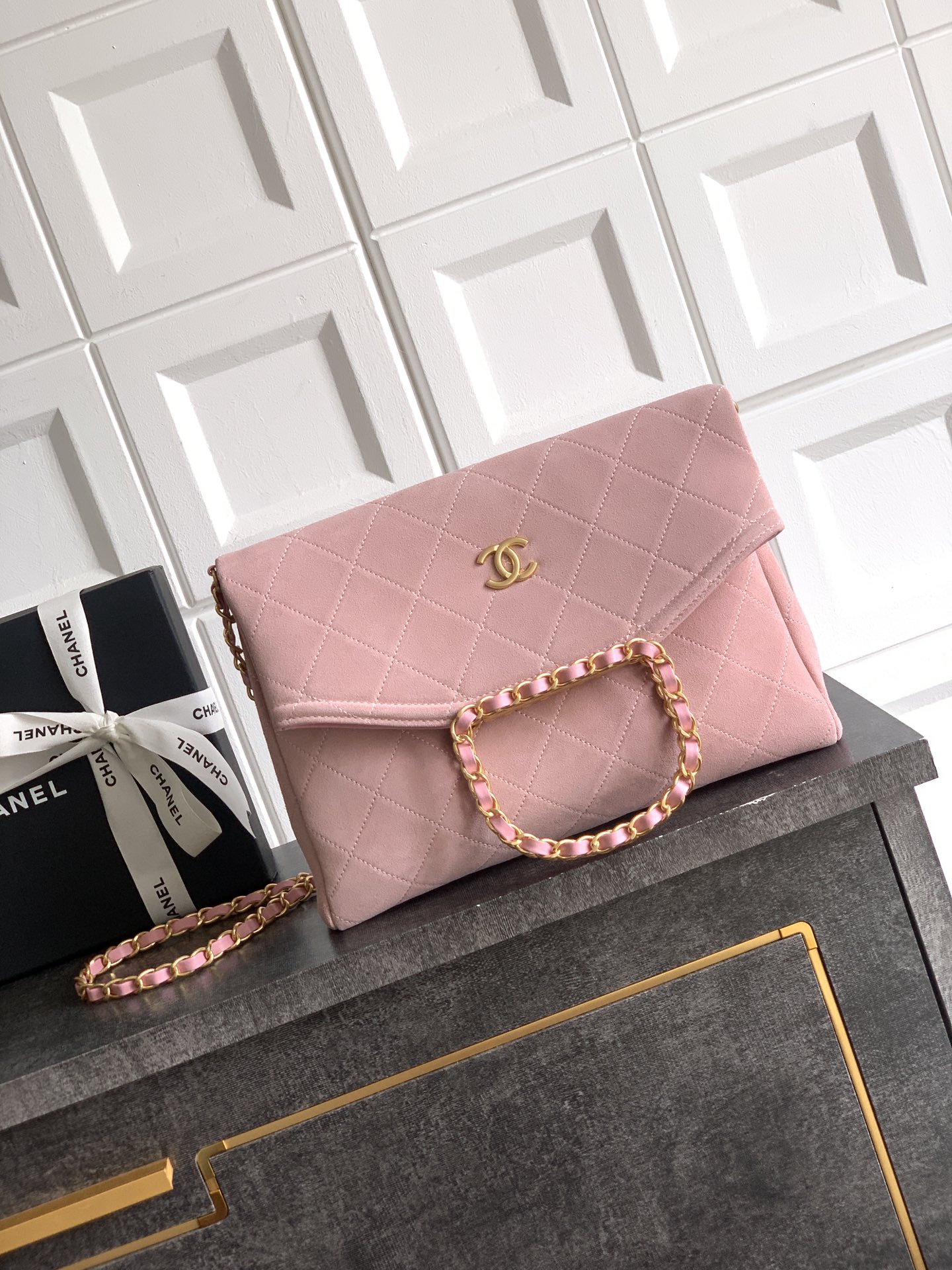 Ch@nel Vinatage Flap Bag-28 X20 X 6.5CM