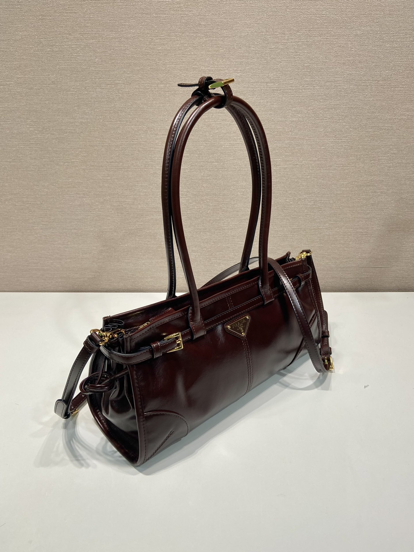 Pra*a 1ba426a lussol vintage tote-32*15.5*12cm