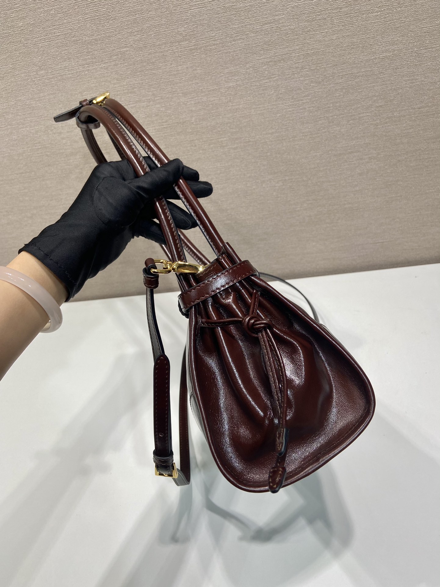 Pra*a 1ba426a lussol vintage tote-32*15.5*12cm