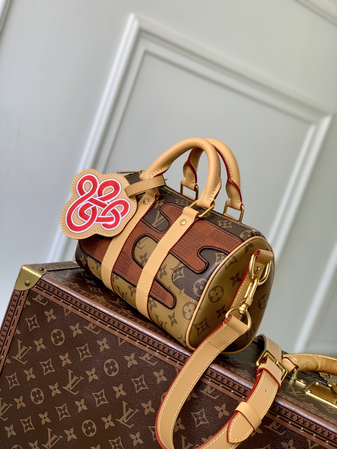 Lv Keepall Bandoulière 25-25x 19 x 15CM