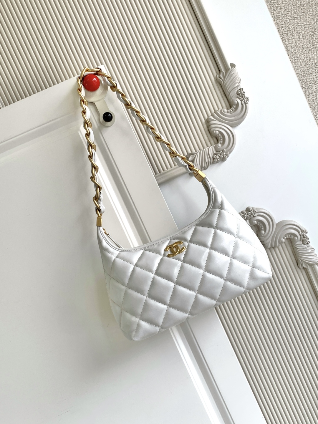 Ch@nel 2025SS Hobo Bag-30x35x9CM