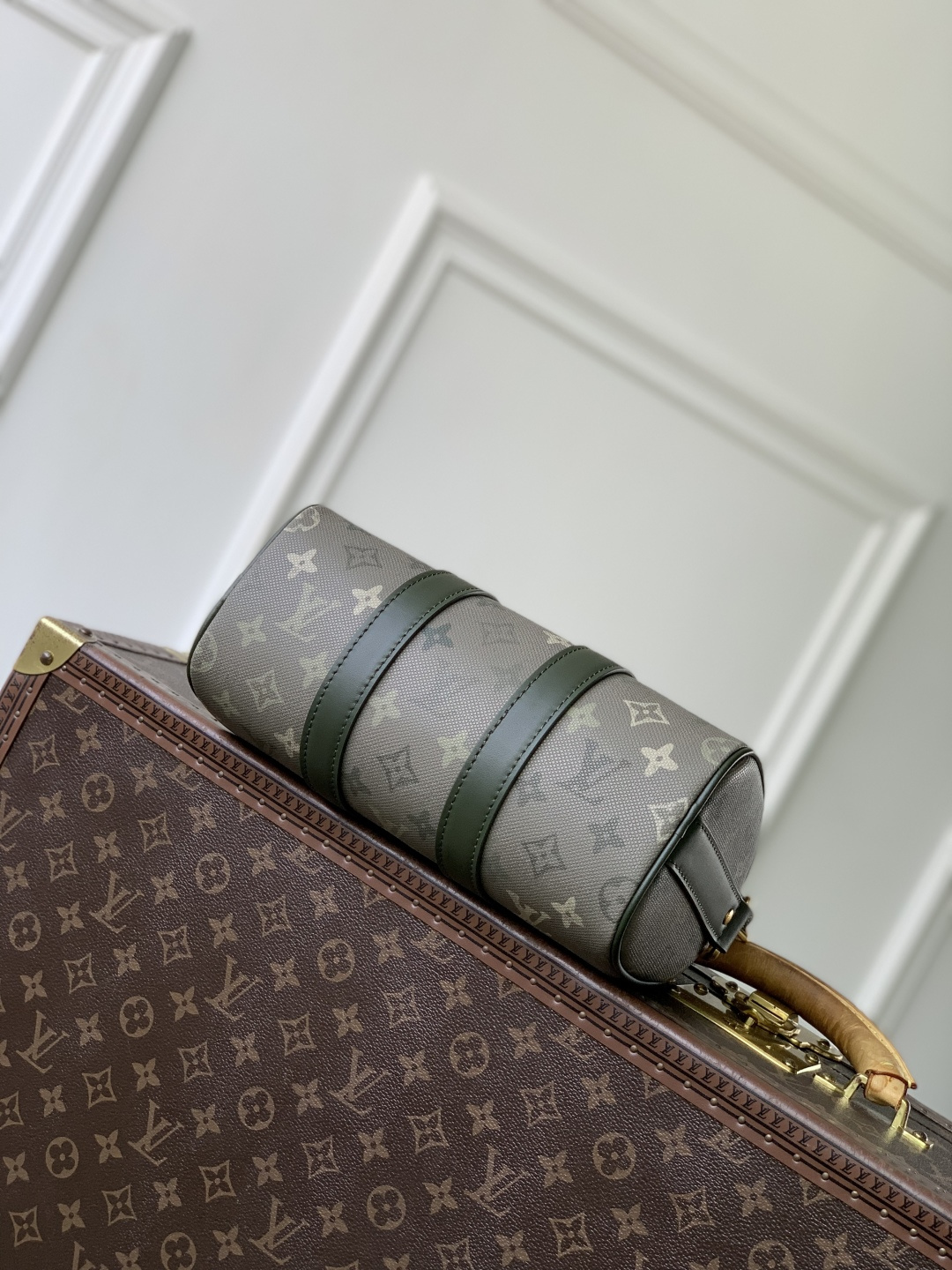 Lv Keepall Bandoulière 25-15*11*25CM