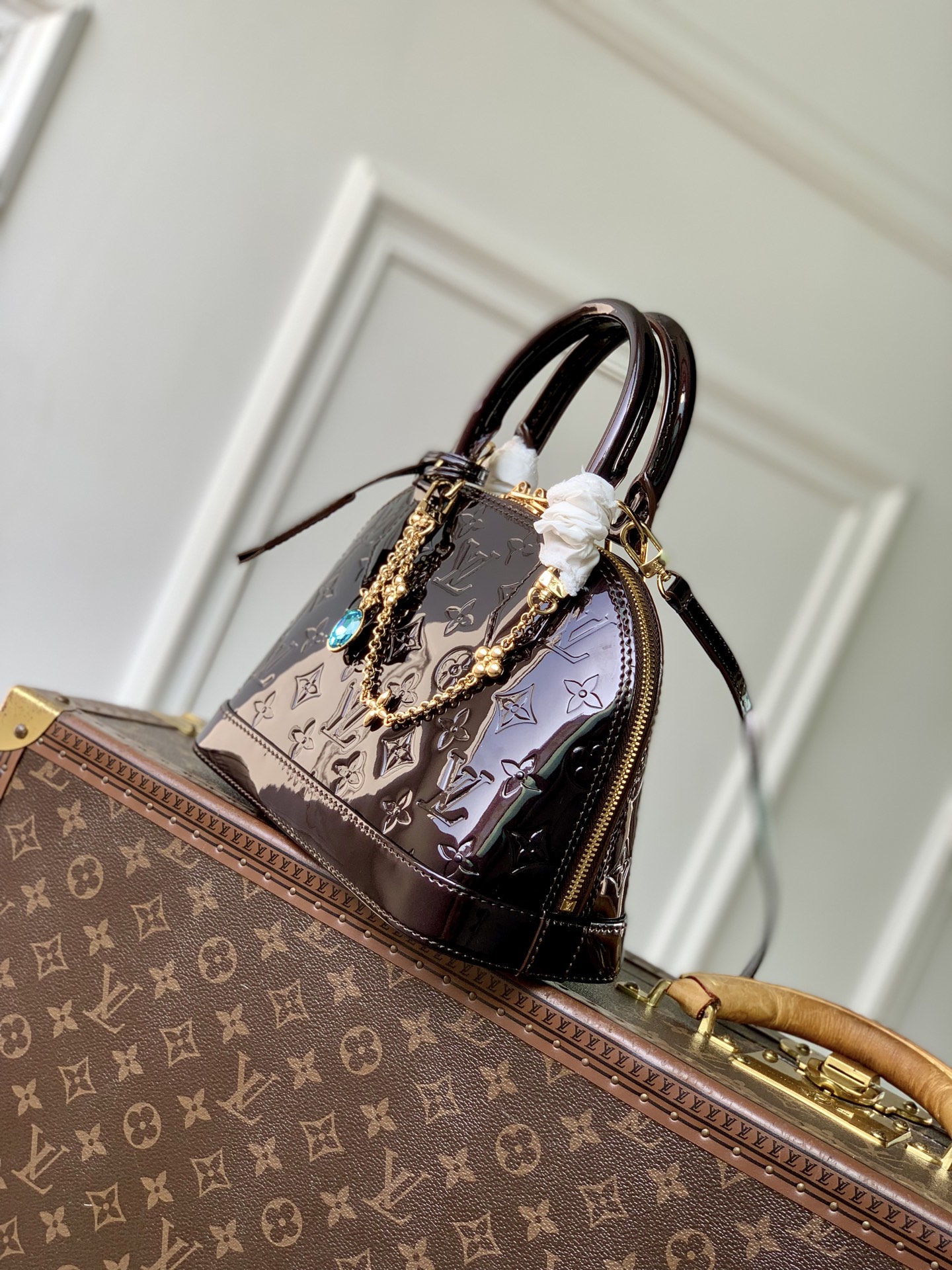 LV x TM Alma BB Epi Leather - Women - Handbags-25 x 19 x 11CM