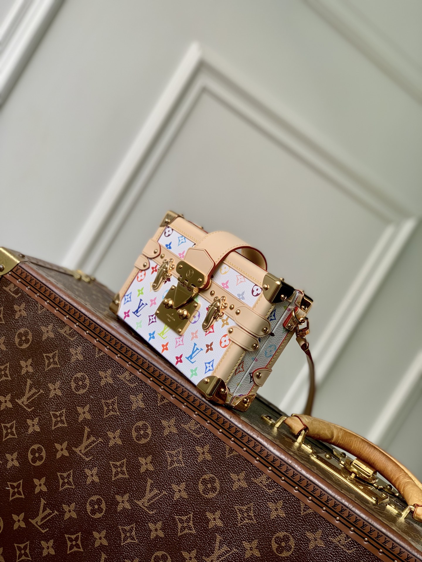 L0vis Vvtt0n Petite Malle Handbags-M22895-20 x 12.5 x 6CM