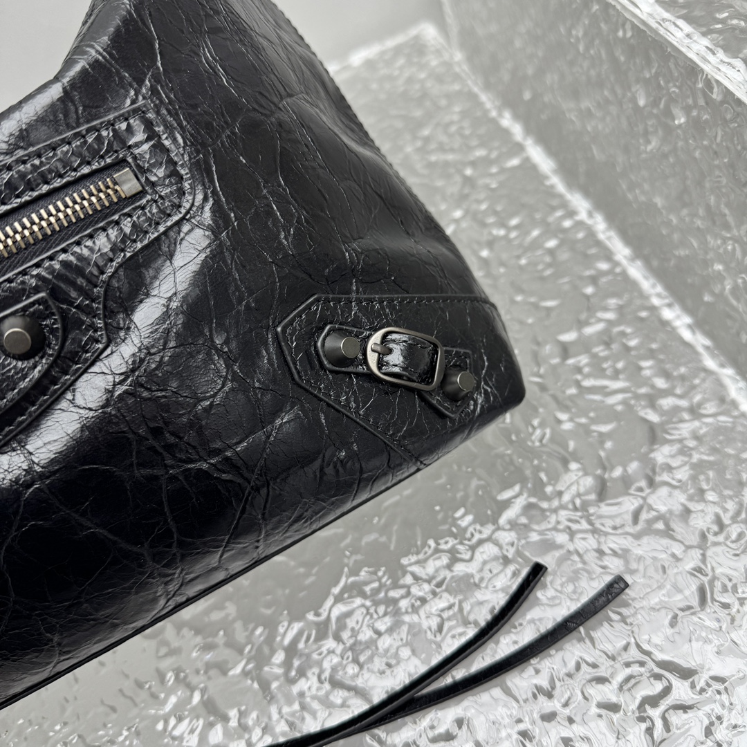 Ba1en*iaga Le City Hobo Bag-28*10*27&37*11*35CM