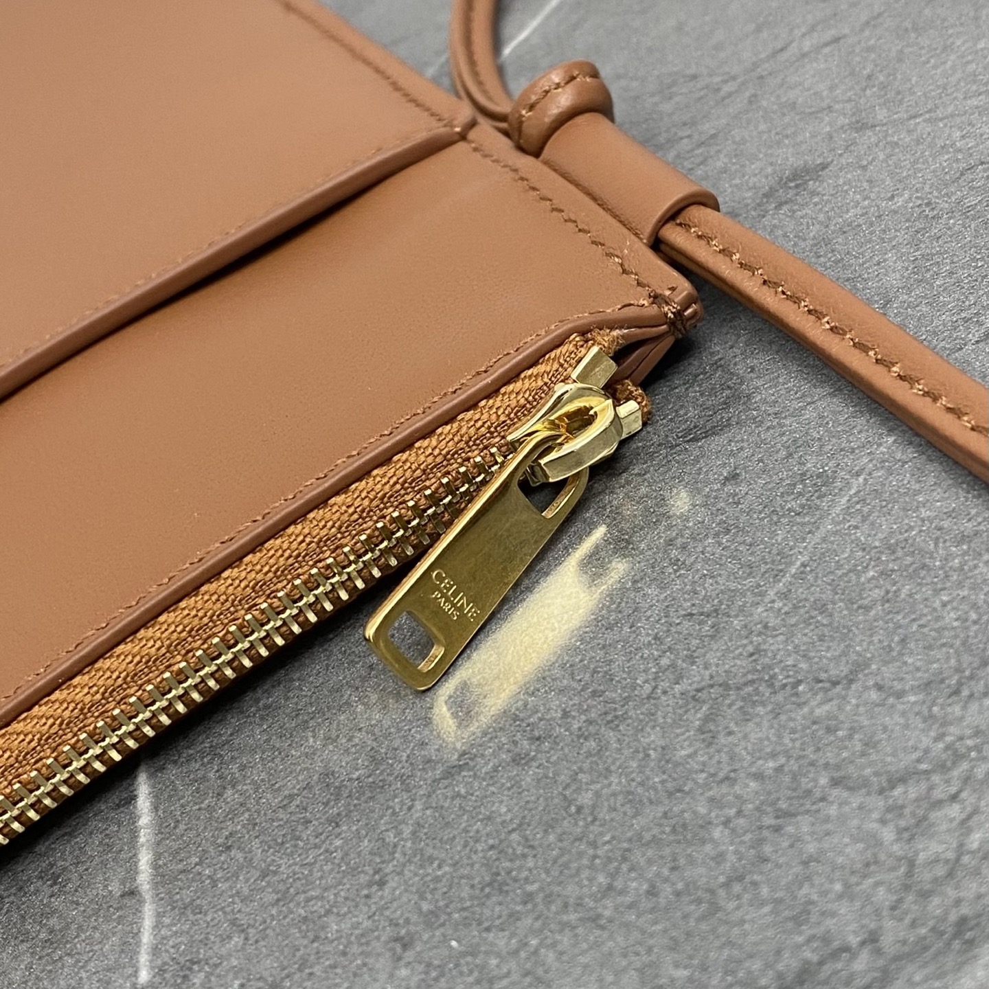 Celin* Sharp Pouch In Smooth Lambskin Handbags-24x19.5x1CM