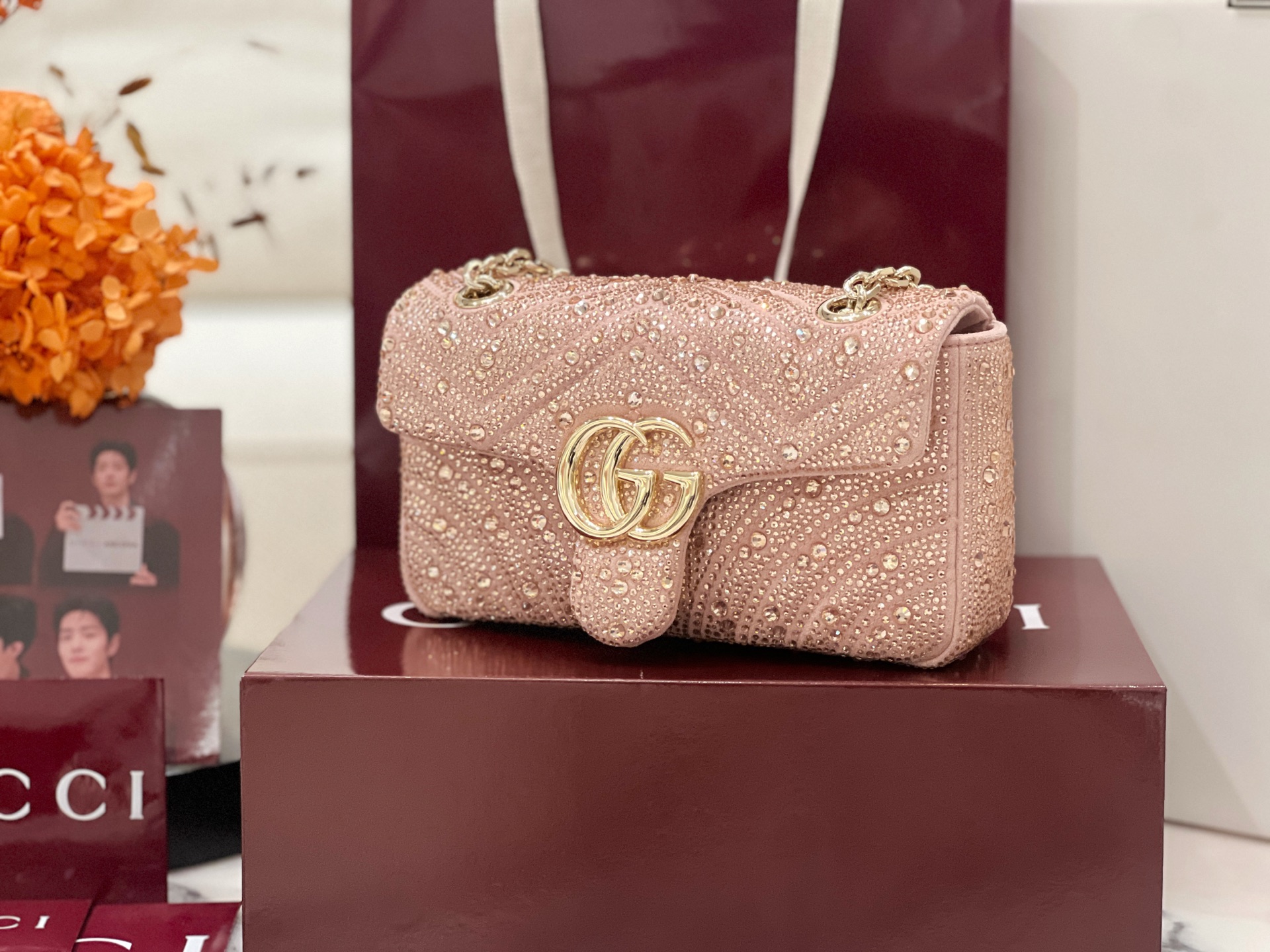 Gvc*1 Marmont Bag-22x13x6CM