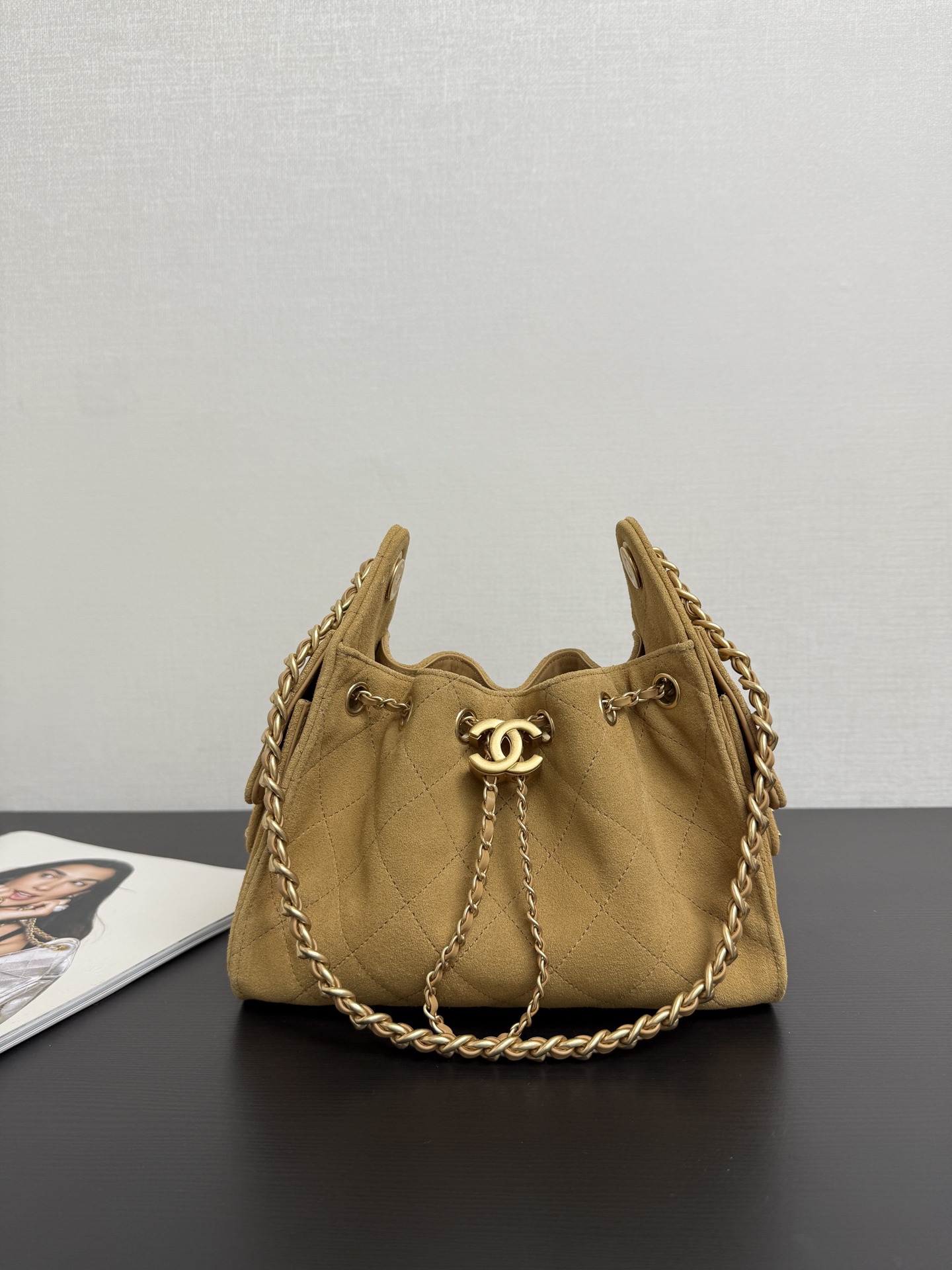 Cha*nel 25 Mini Handbag-20x22x12.5CM