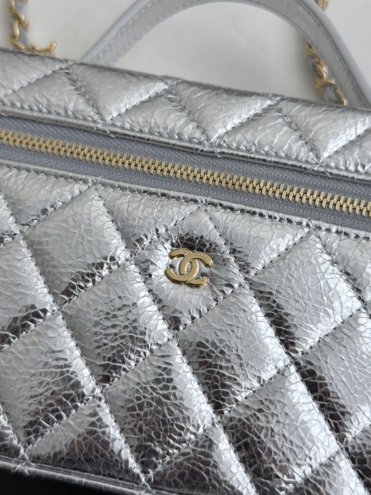 Ch@nel Cosmetic Bag-19.5×17×5CM