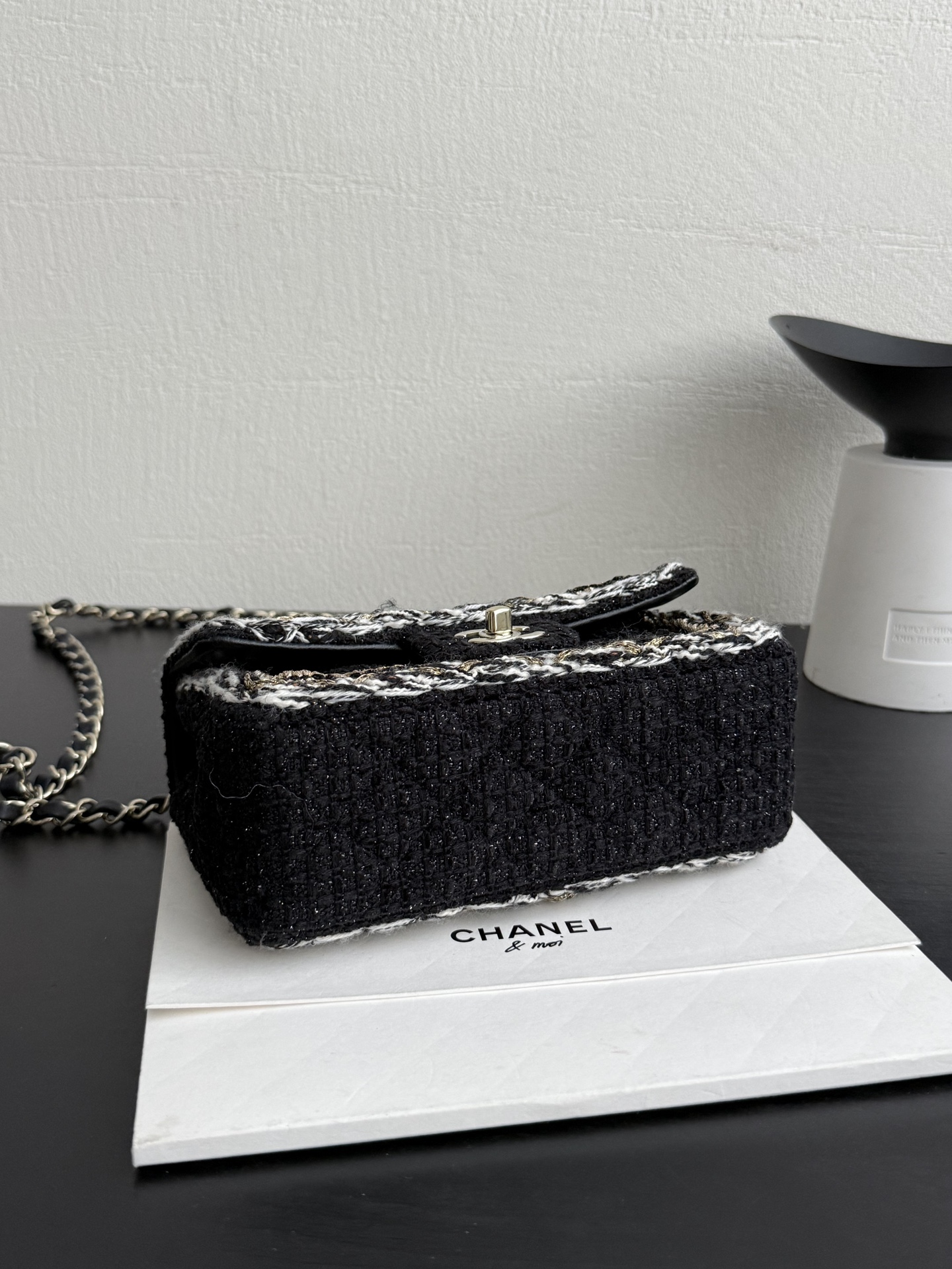 Ch@nel Flap Bag-13*20*7CM