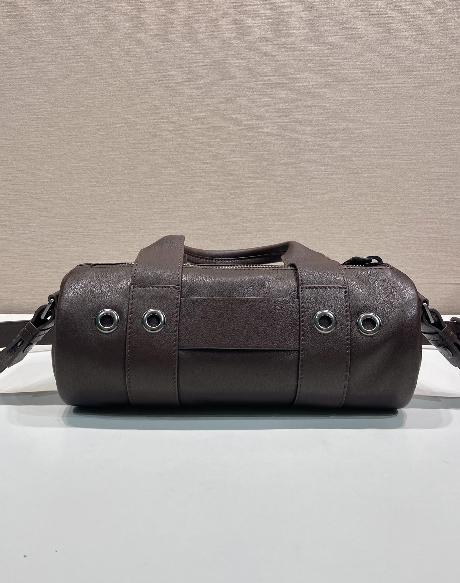 Pra*a Large Route Leather Tote Bag -28.5*12*12cm