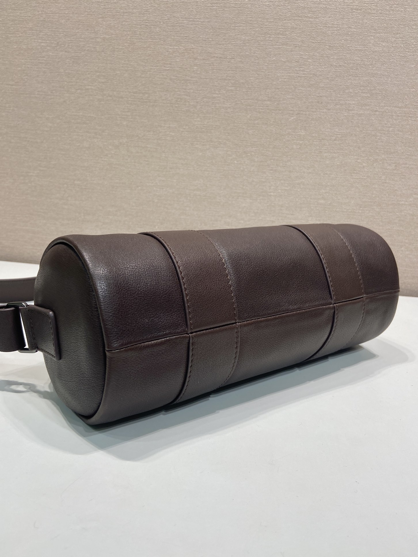 Pra*a Large Route Leather Tote Bag -28.5*12*12cm