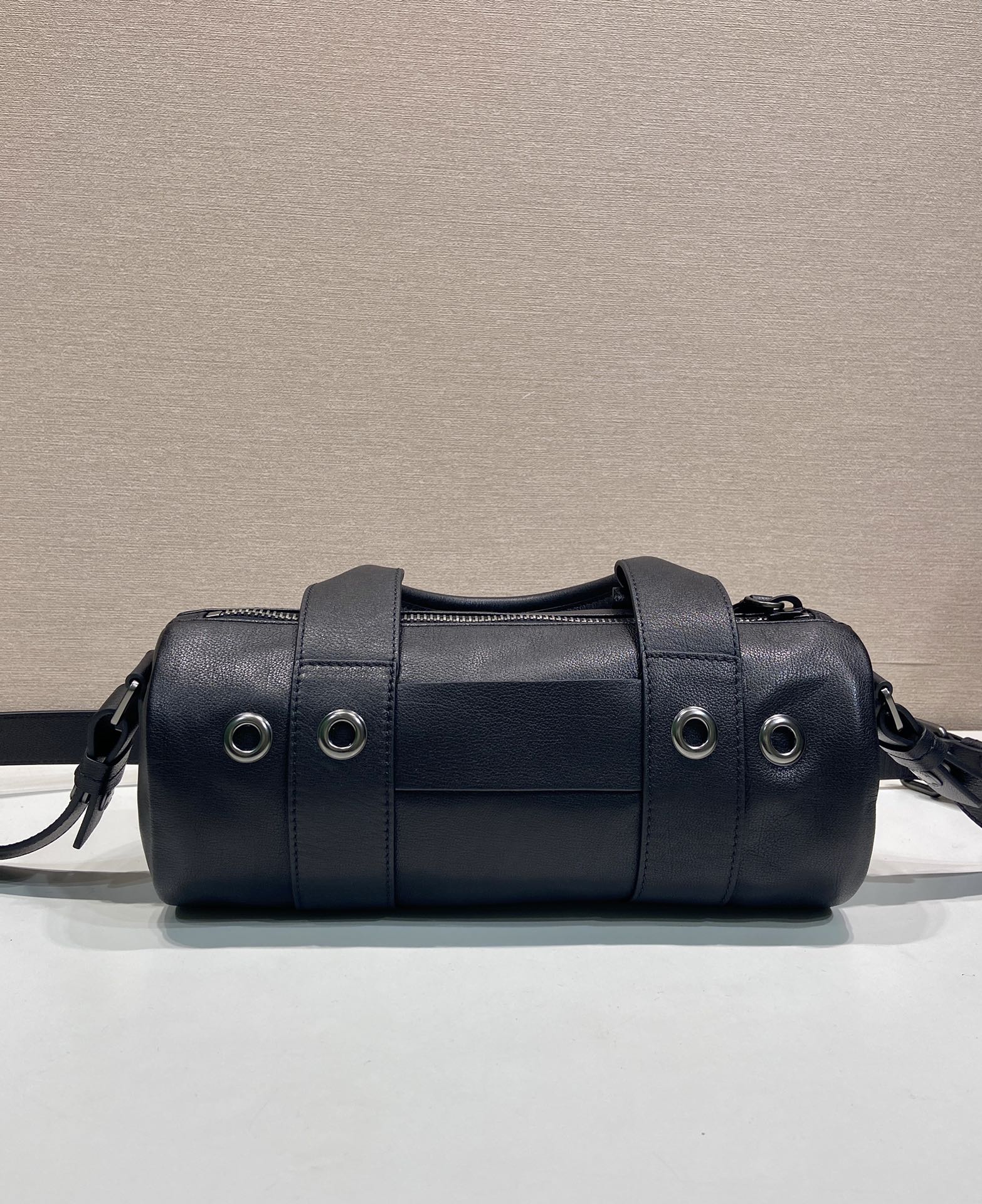 Pra*a Large Route Leather Tote Bag -28.5*12*12cm