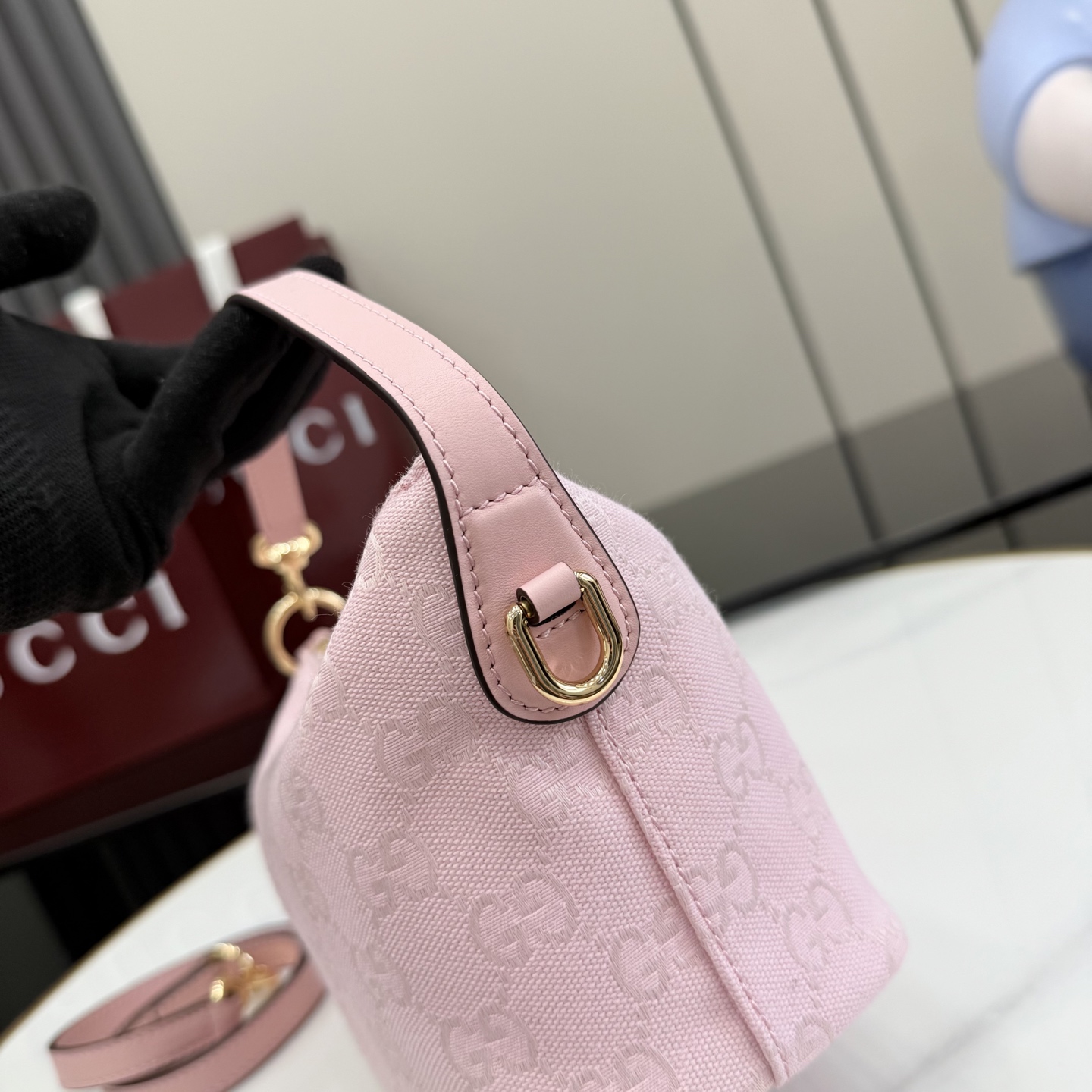 Gvc*1 Vanity Medium Top Handle Bag -19*10*9CM