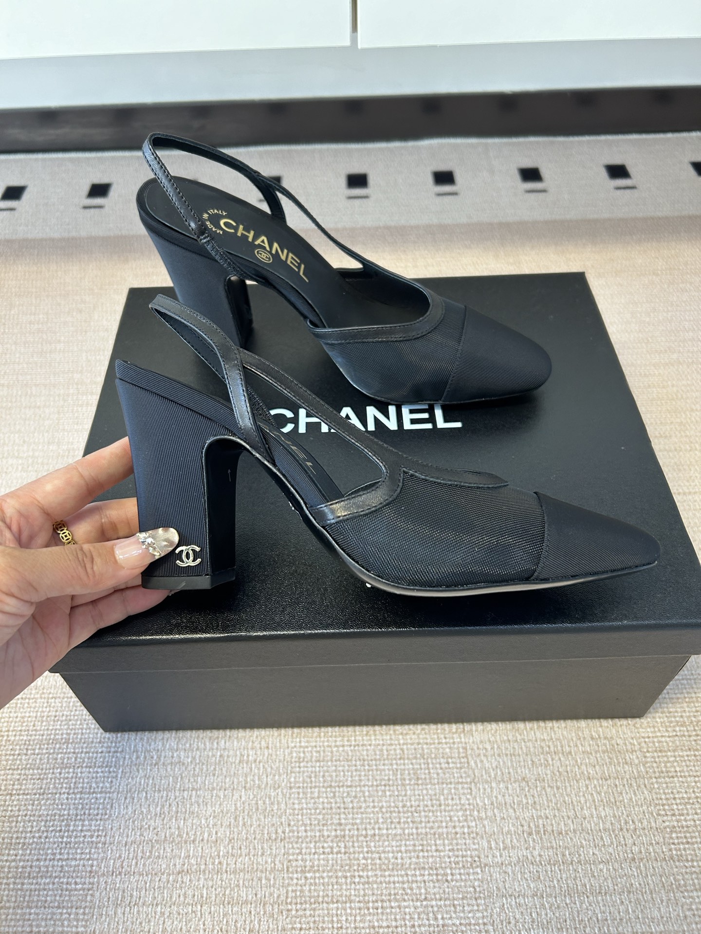 Cha*el Slingback-9.5CM