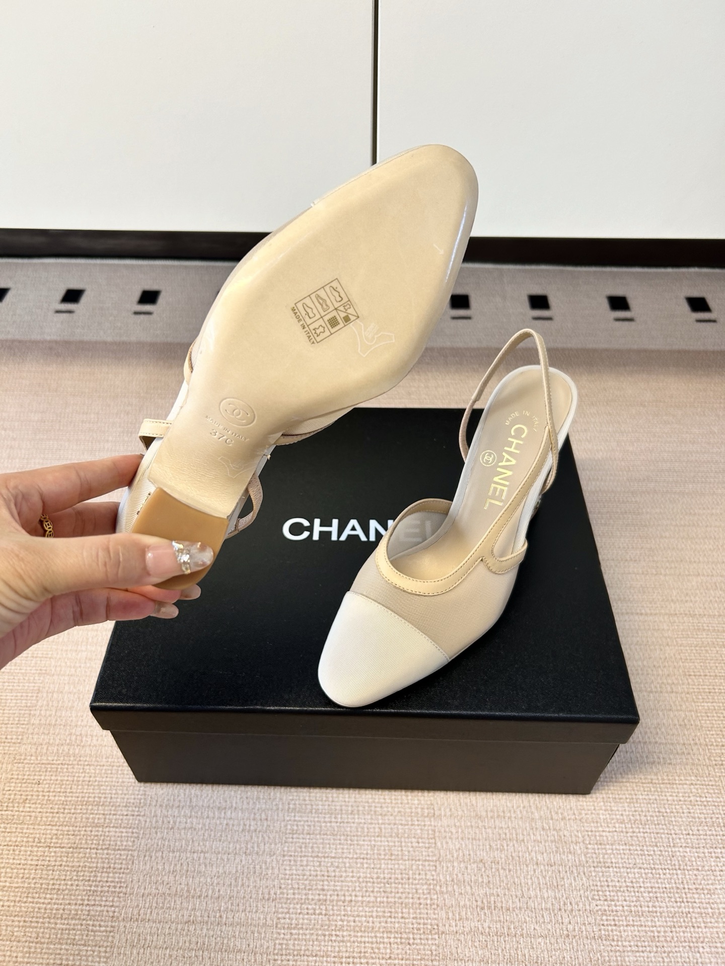 Cha*el Slingback-9.5CM