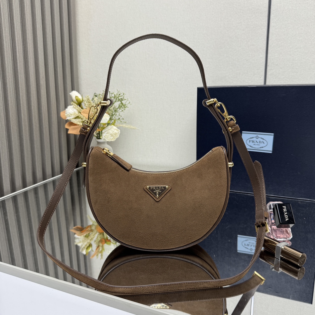 Pra*a Moon Handbags 1BC194-22.5*18.5*6.5CM