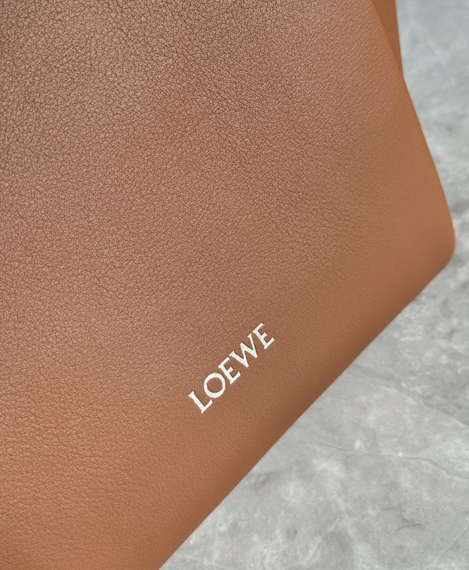 Lowee Hammock Flip Bag In Classic Calfskin-15*22.5*22CM
