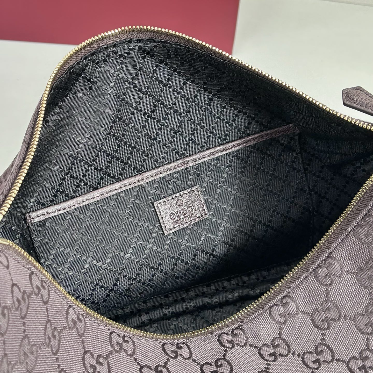 Gvc*1 Half Horsebit Medium Shoulder Bag-38*20*15CM