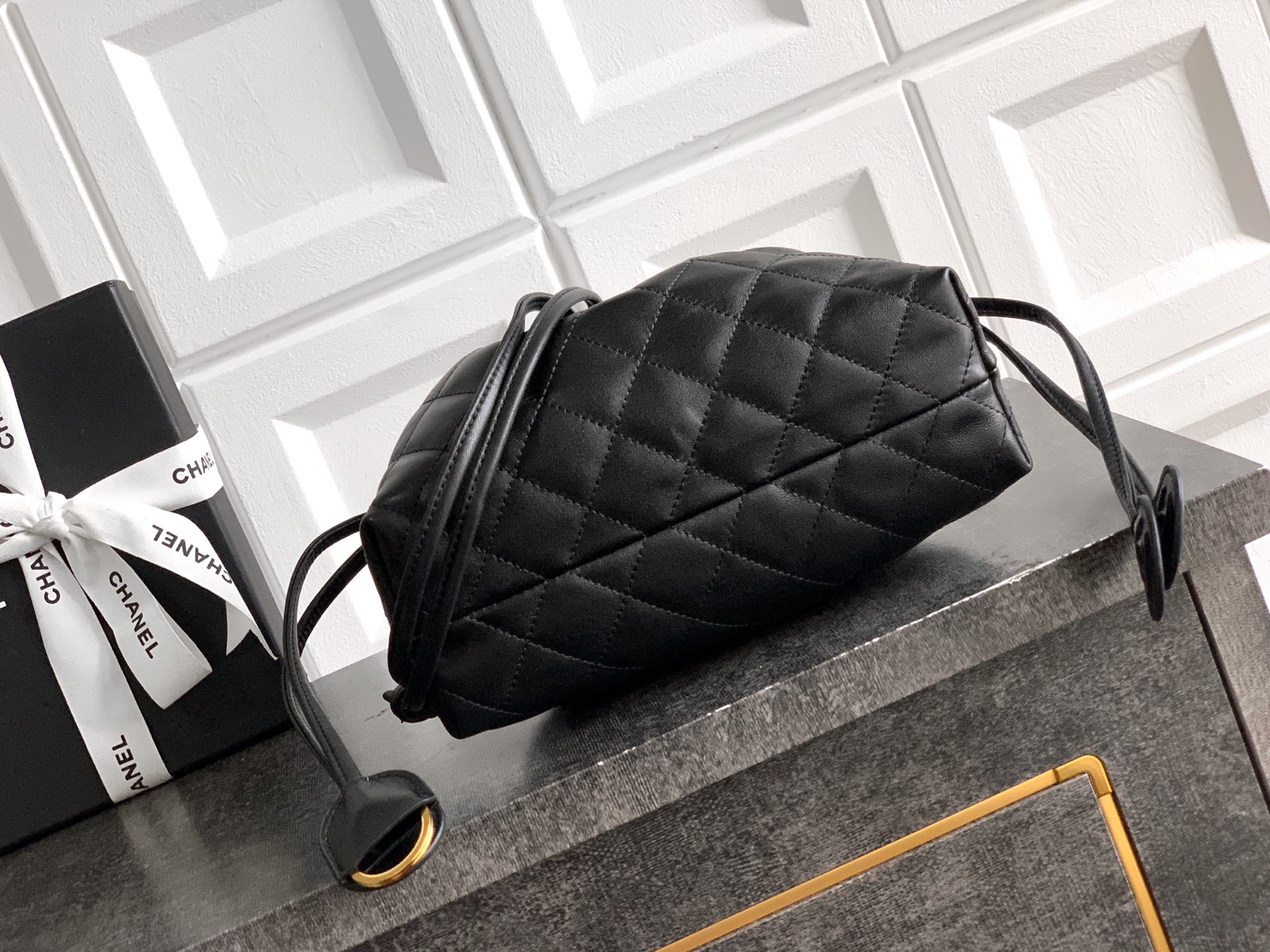 Ch@nel Spring Summer 2026 Hobo Bag-17x 22 x8CM