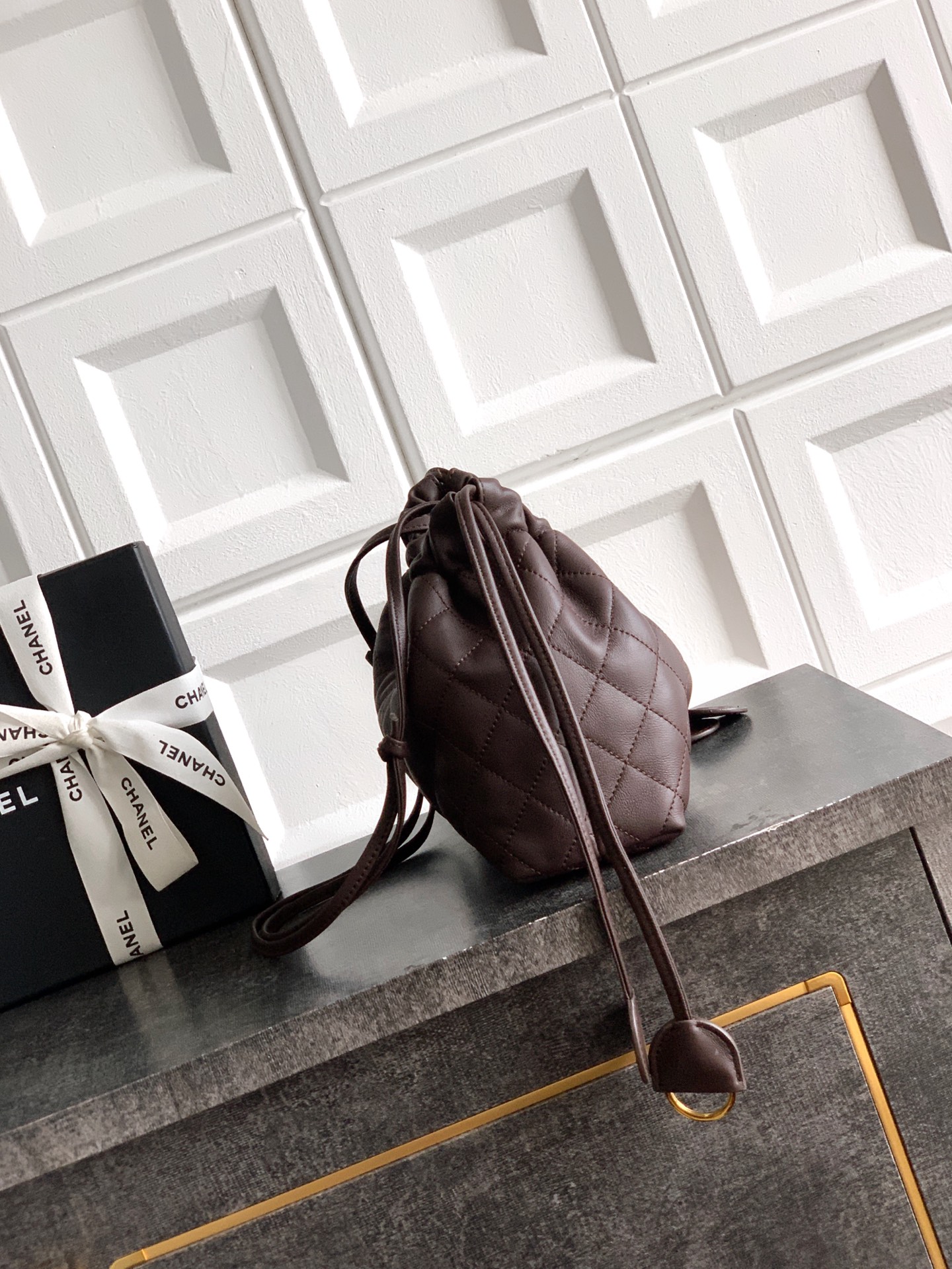 Ch@nel Spring Summer 2026 Hobo Bag-17x 22 x8CM