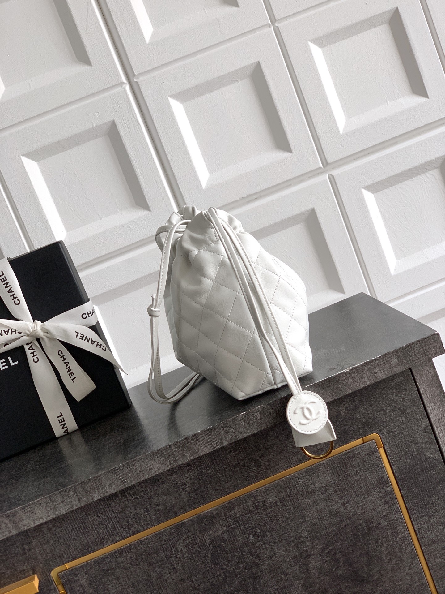 Ch@nel Spring Summer 2026 Hobo Bag-17x 22 x8CM