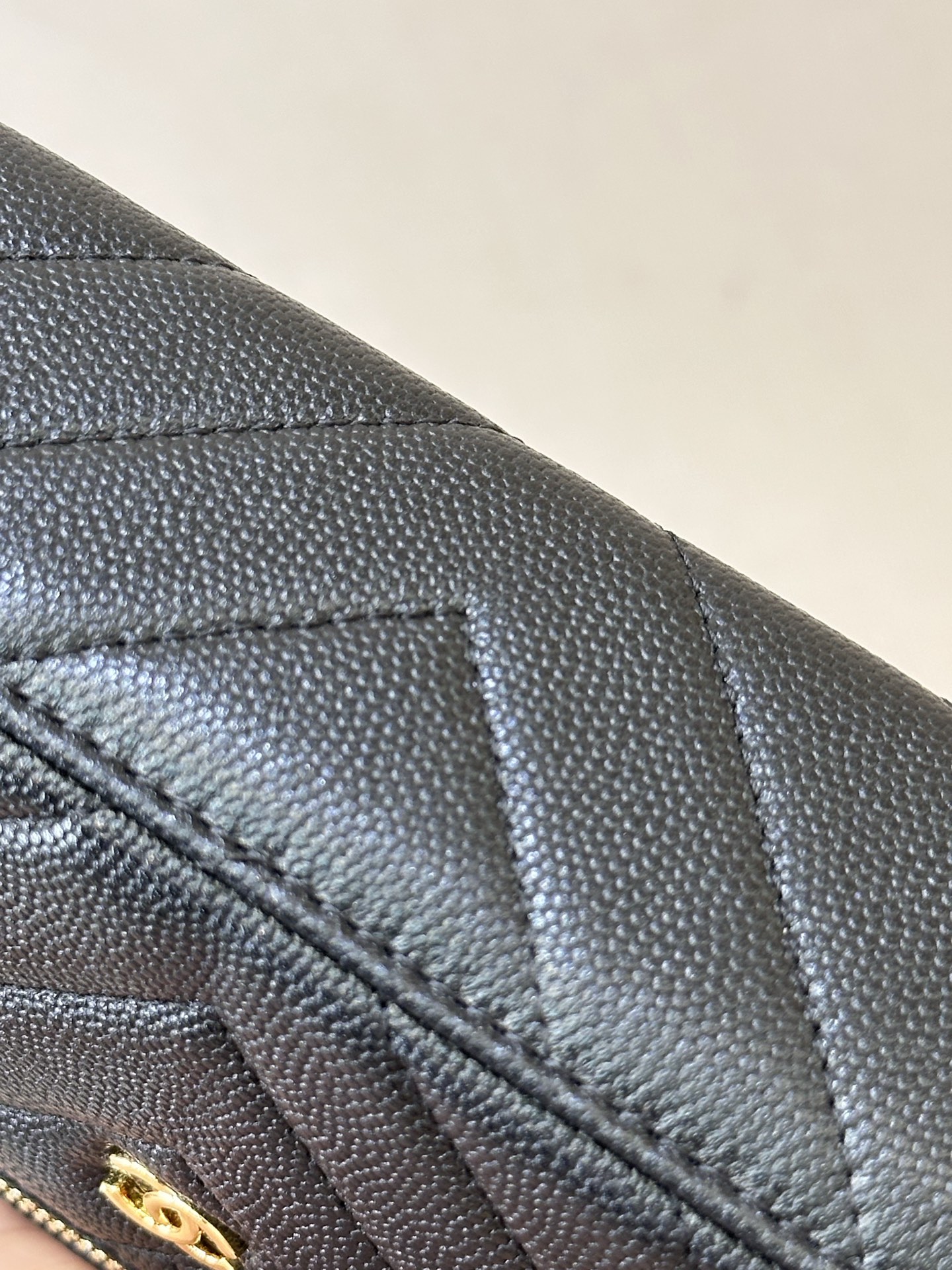 Ch@nel Cosmetic Bag-Caviar-19CM