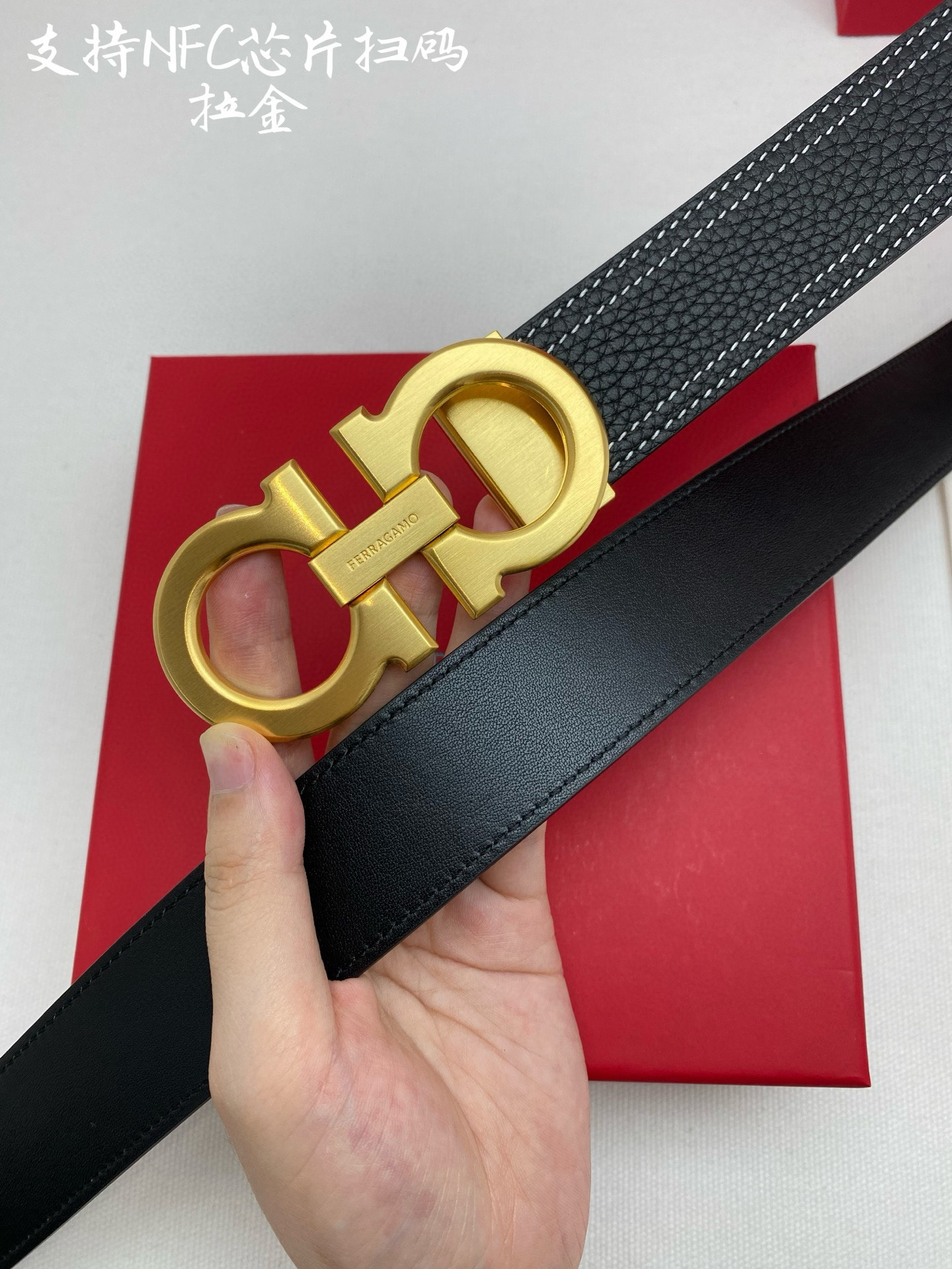 Ferragamo Belt-3.5CM
