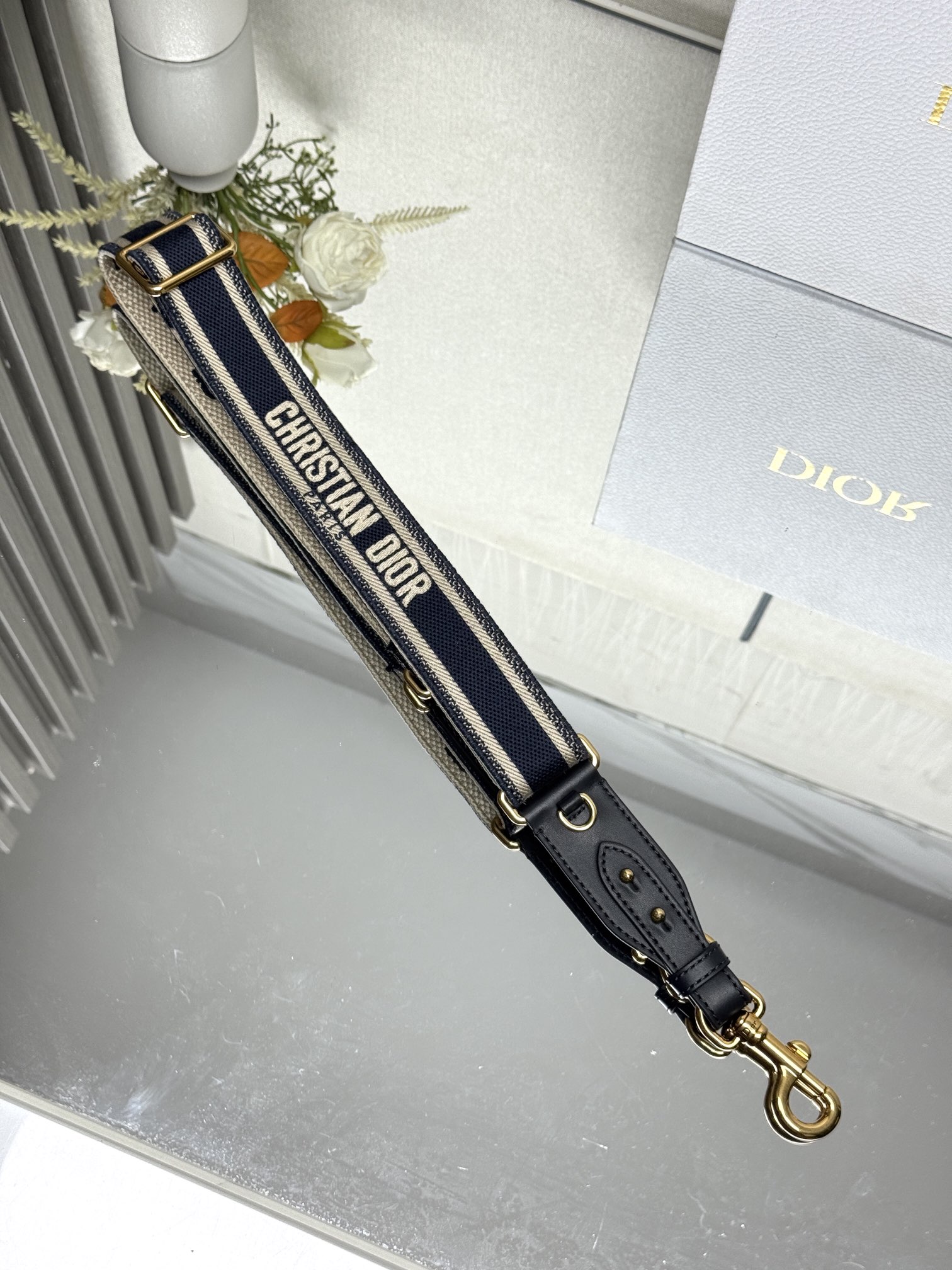 Diro Straps(Navy Blue)-3.8CM