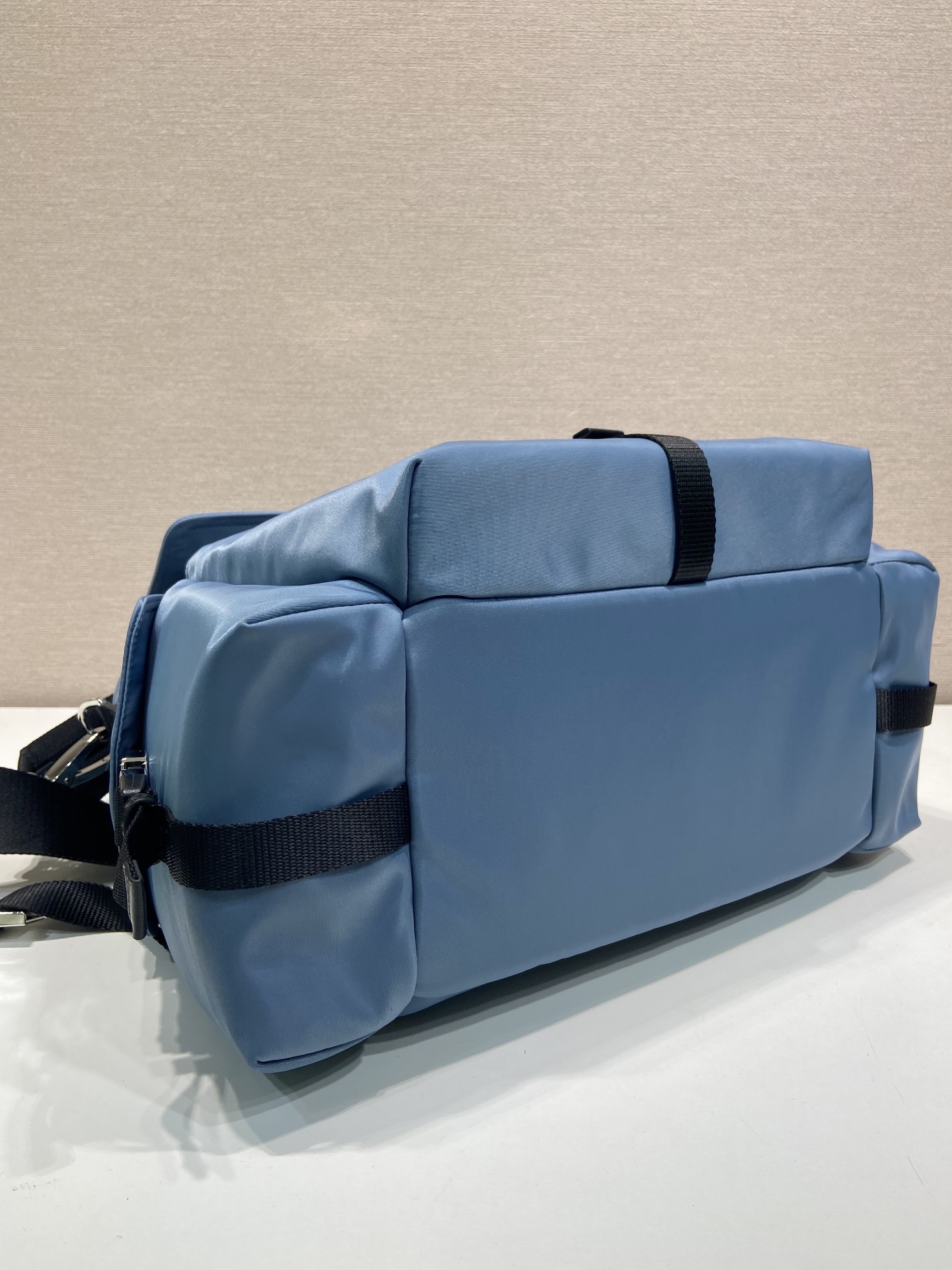 Pra*a Aviation/blau Pra*a Explore Rucksack Aus Re-nylon Backpack-2VZ118-39*37*20CM