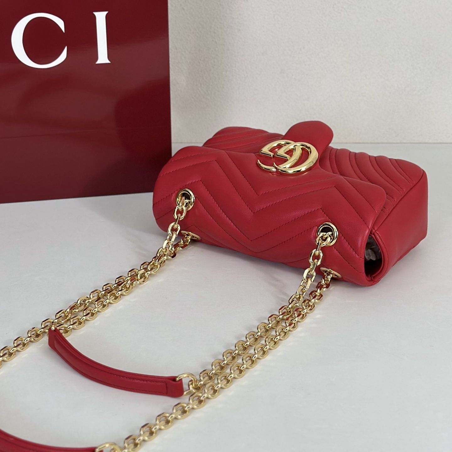 Gvc*1 Marmont Bag-14*23*6CM