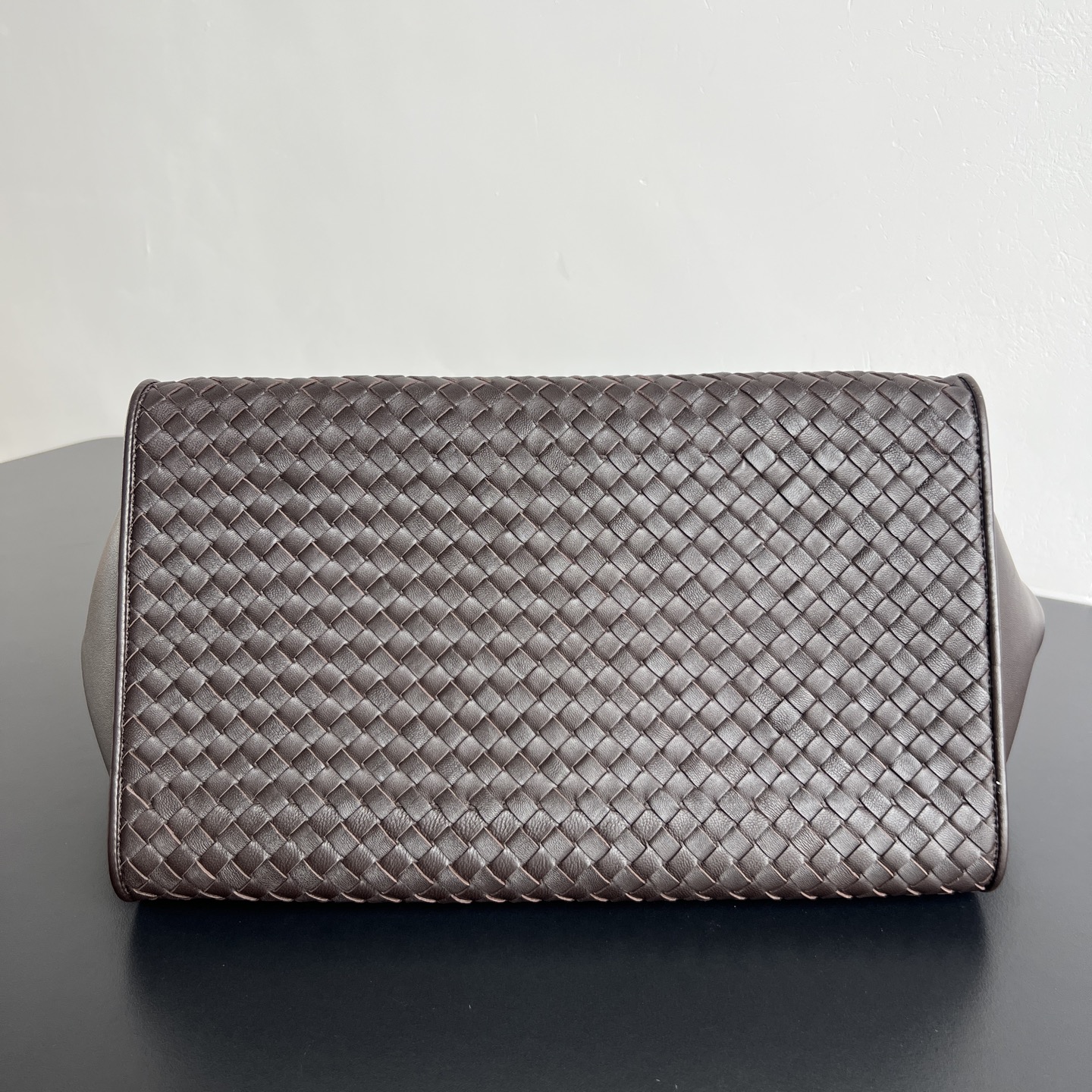 B0tt*ga Ven*ta Barbara Intrecciato Leather Tote-37x27x24CM